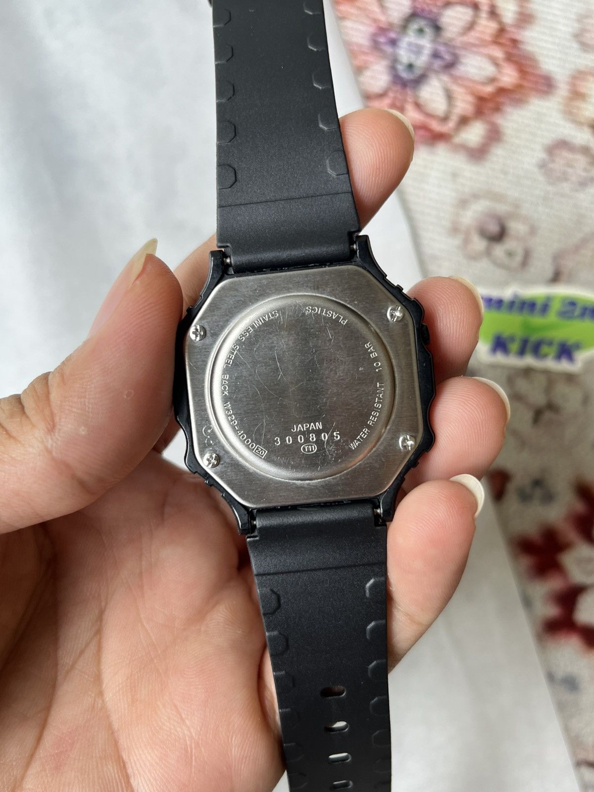 ALBA Rare Vintage ALBA W329-4000 SPORT 10 Digital Watch Size ONE SIZE - 6 Thumbnail