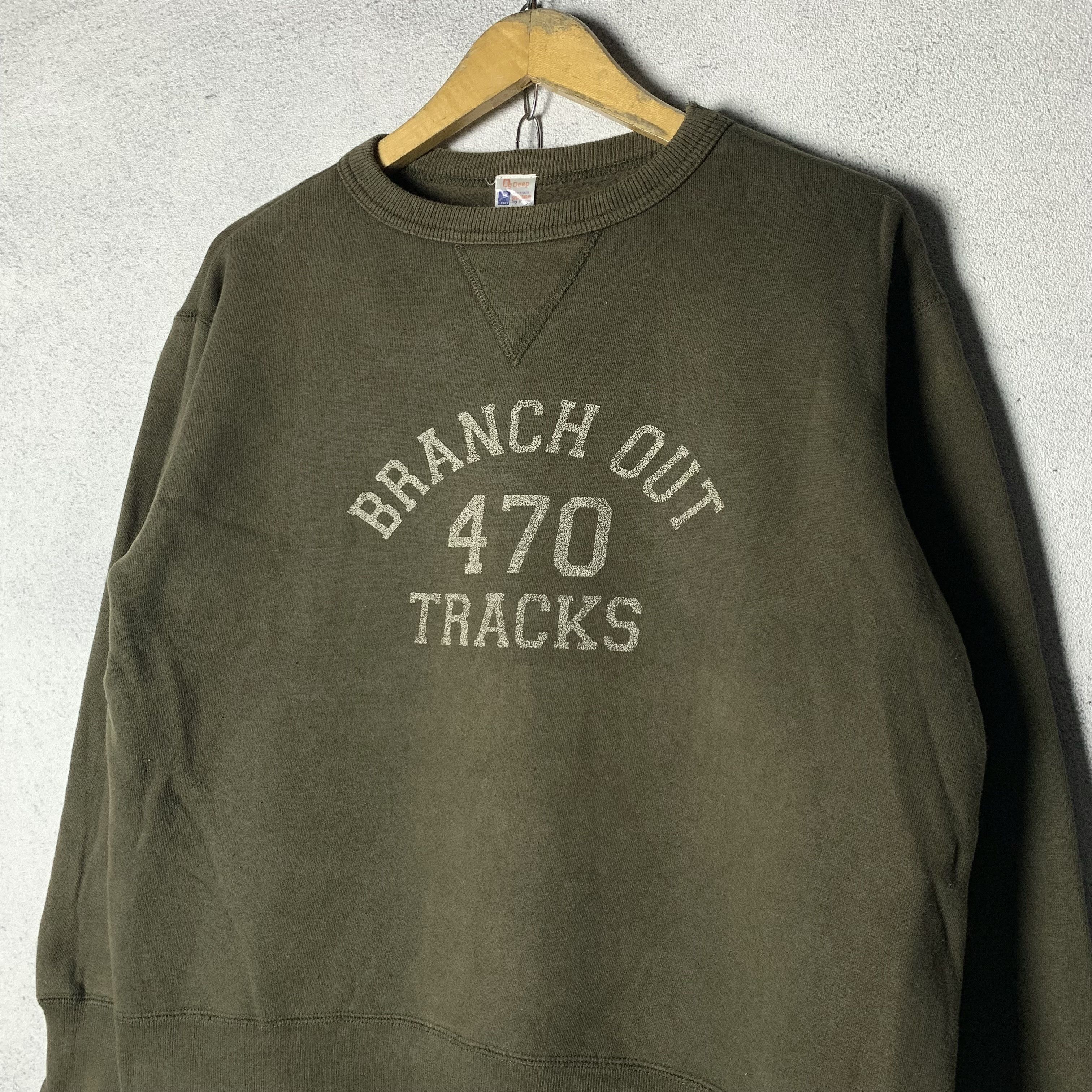 Japanese Brand Dig Deep Loopwheeled Sweatshirt Crewneck Size US L / EU 52-54 / 3 - 2 Thumbnail
