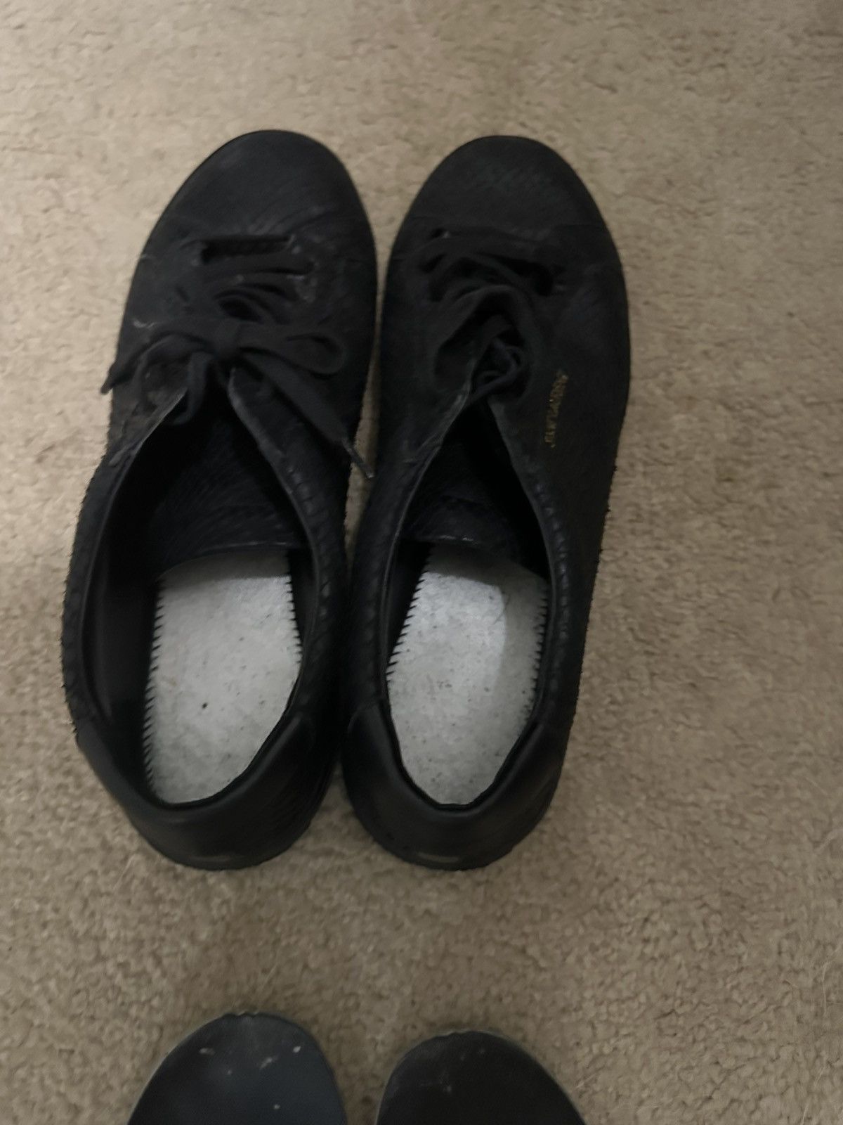 Saint Laurent Paris Saint Laurent SL/06 Court Classic - Black Python Leather Size US 10 / EU 43 - 10 Thumbnail