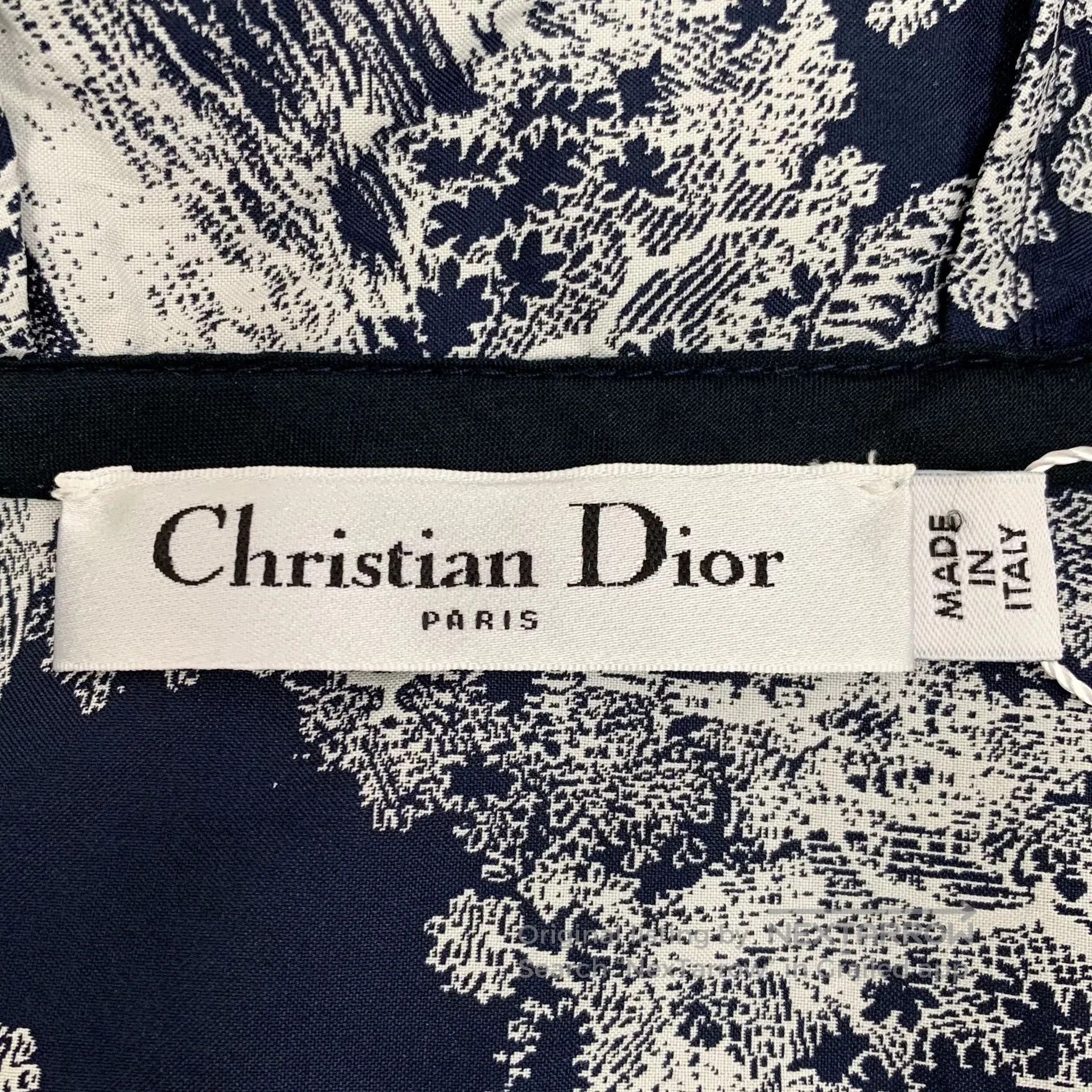 Dior dior color-blocked animal print hooded dress. Size US 34 / EU 50 - 6 Thumbnail