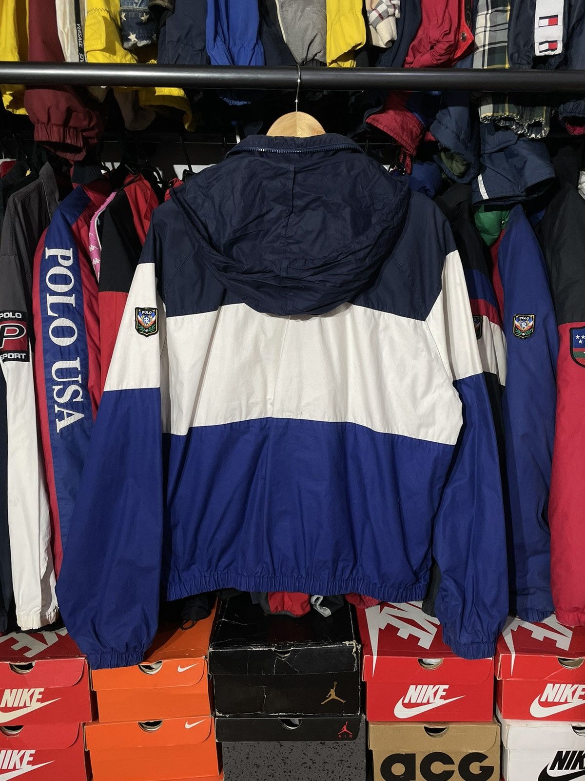 Polo Ralph Lauren × Vintage Jacket Polo Uni Crest Vintage Size US XL / EU 56 / 4 - 6 Thumbnail