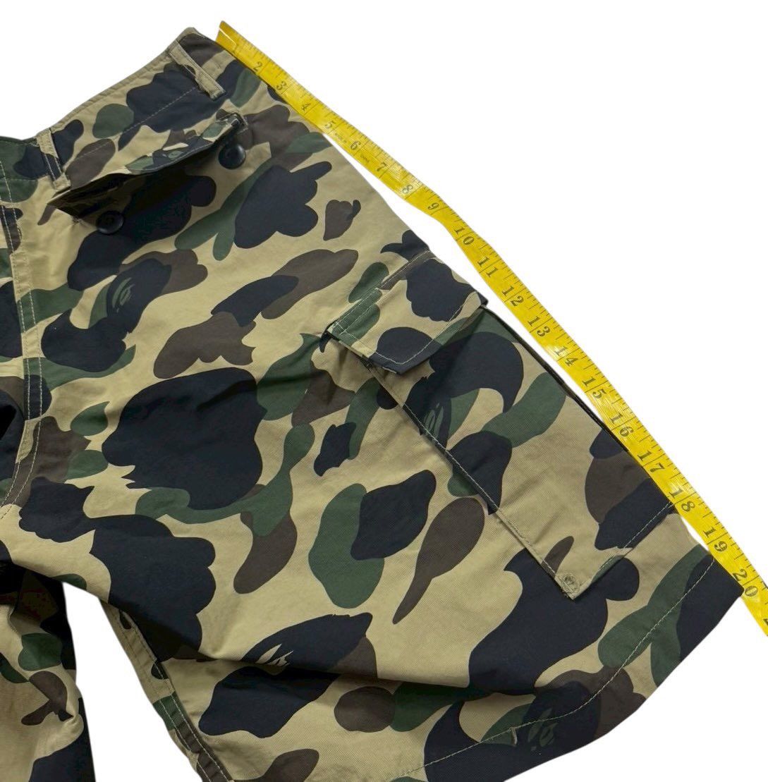 Bape BAPE green camo Nylon Short pants Size US 28 / EU 44 - 5 Thumbnail