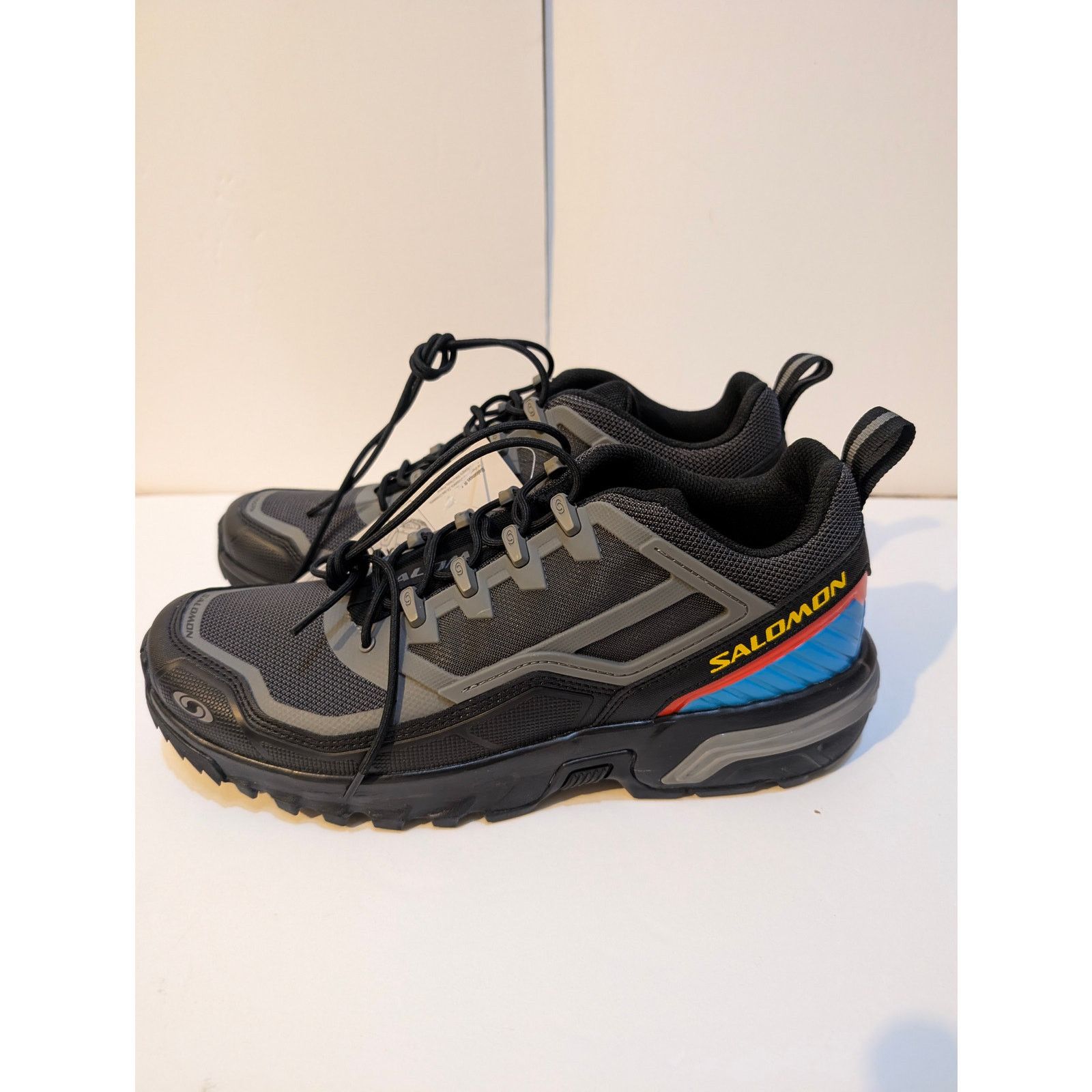Salomon Salomon ACS + FT Black Pewter Fiery Red New Gorpcore Size 10 Size US 10 / EU 43 - 5 Thumbnail