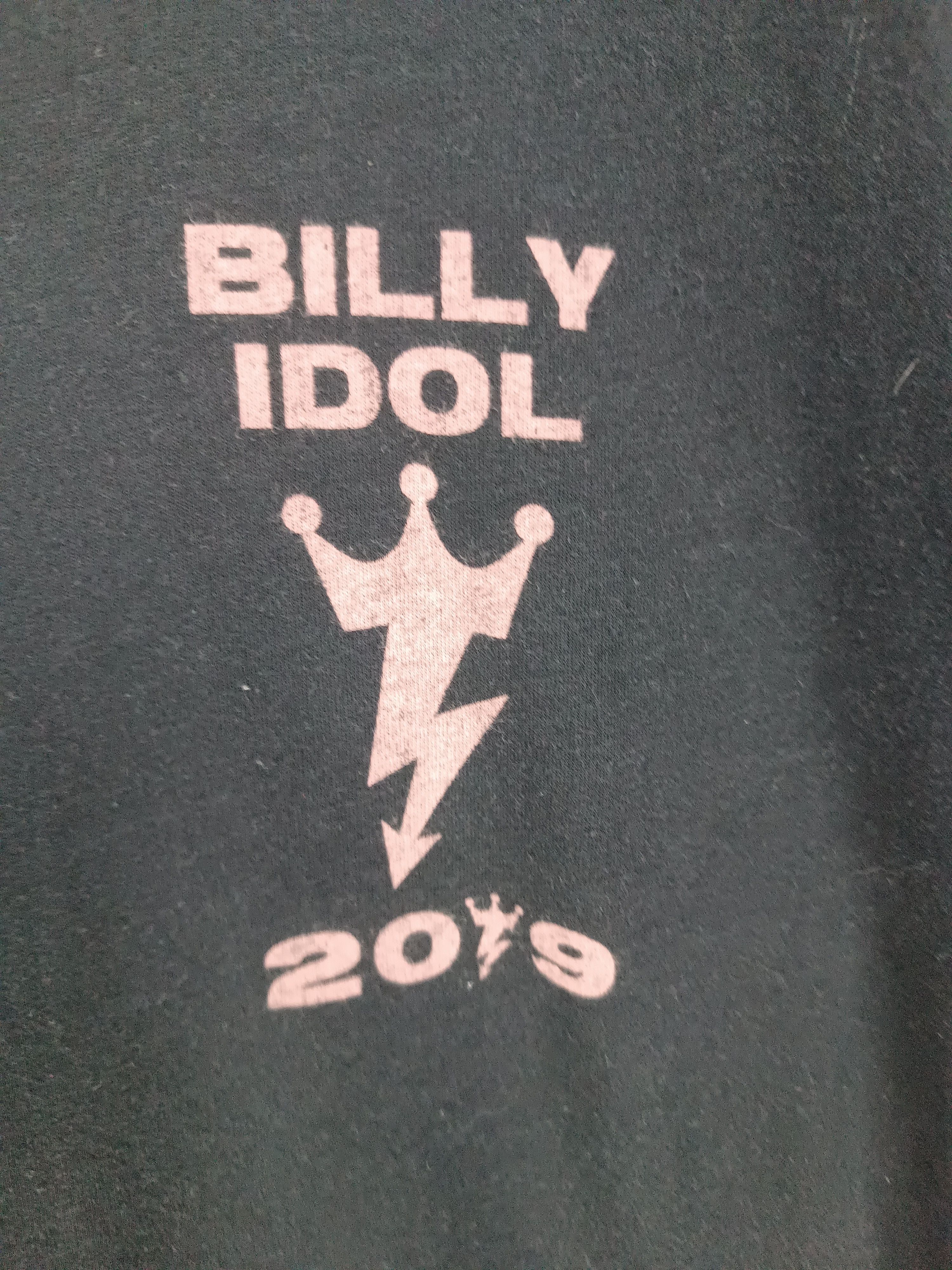 Band Tees FADED BILLY IDOL LIVE IN CONCERT 2019 iggy pop billy joel Size US M / EU 48-50 / 2 - 11 Thumbnail