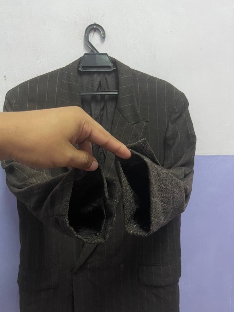 Issey Miyake Issey Miyake Double Breast Wool Jacket Size US M / EU 48-50 / 2 - 9 Thumbnail