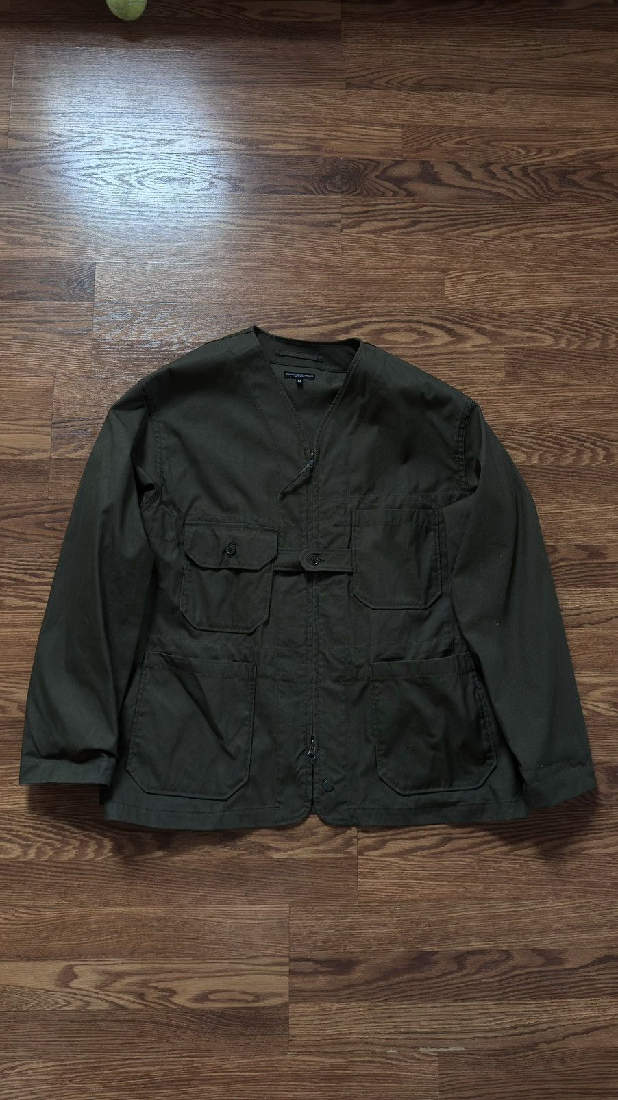 Engineered Garments Engineered Garments Olive Cardigan Jacket Size US M / EU 48-50 / 2 - 1 Thumbnail