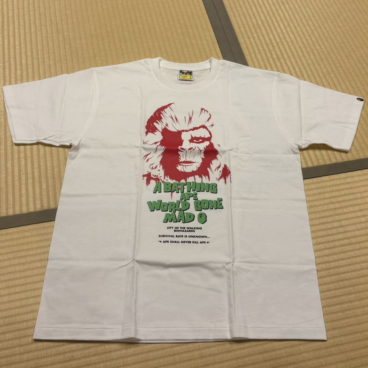 Bape A BATHING APE T-SHIRT L Size US L / EU 52-54 / 3 - 1 Thumbnail