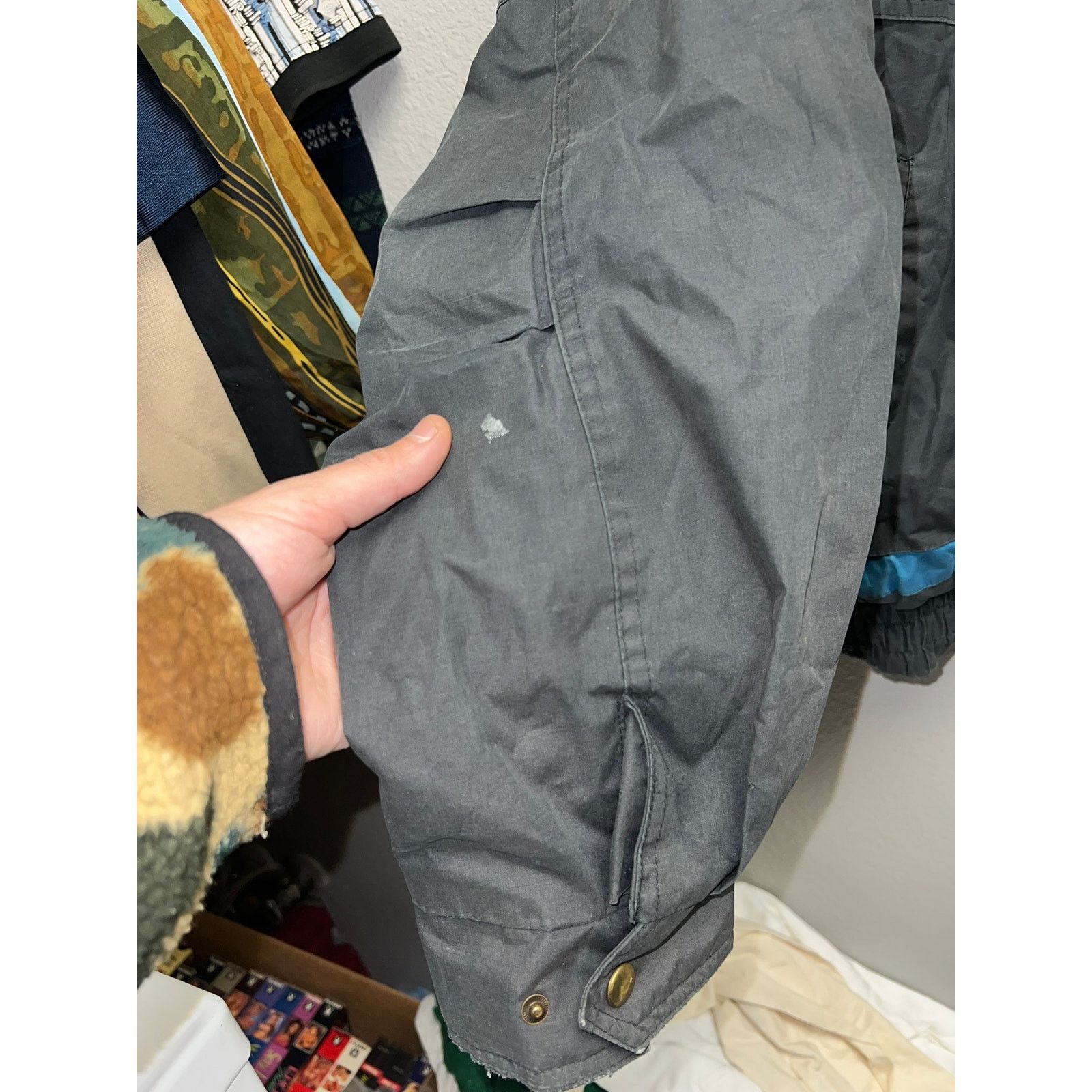 GROUNDZERO Y2K Zero Proof Ski Skiwear Black Blue Jacket L Large 2000s Size US L / EU 52-54 / 3 - 5 Thumbnail