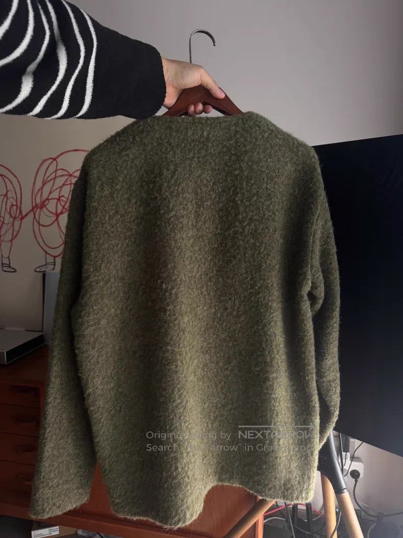 Our Legacy Our Legacy Avocado green cardigan Size US L / EU 52-54 / 3 - 2 Thumbnail