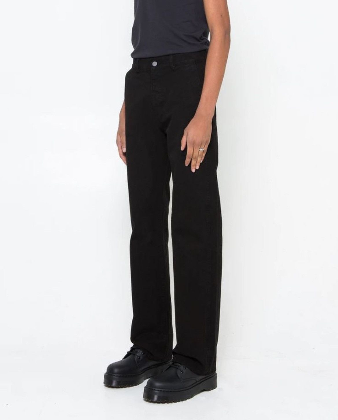 Ground Cover Staatsballet Black Canvas Pants Size US 34 / EU 50 - 1 Thumbnail