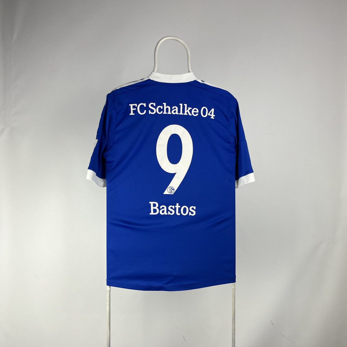 Adidas FC Schalke 04 2012/14 home shirt, Michel Bastos size Medium Size US M / EU 48-50 / 2 - 2 Thumbnail