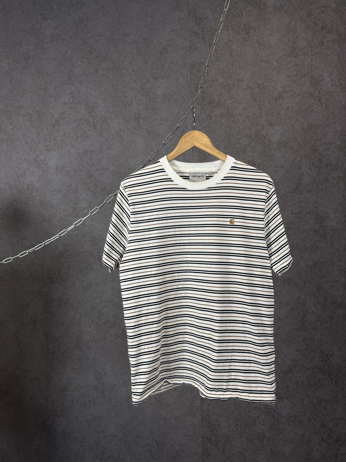 Carhartt × Carhartt Wip Carhartt WIP designer striped tee Size US M / EU 48-50 / 2 - 1 Thumbnail