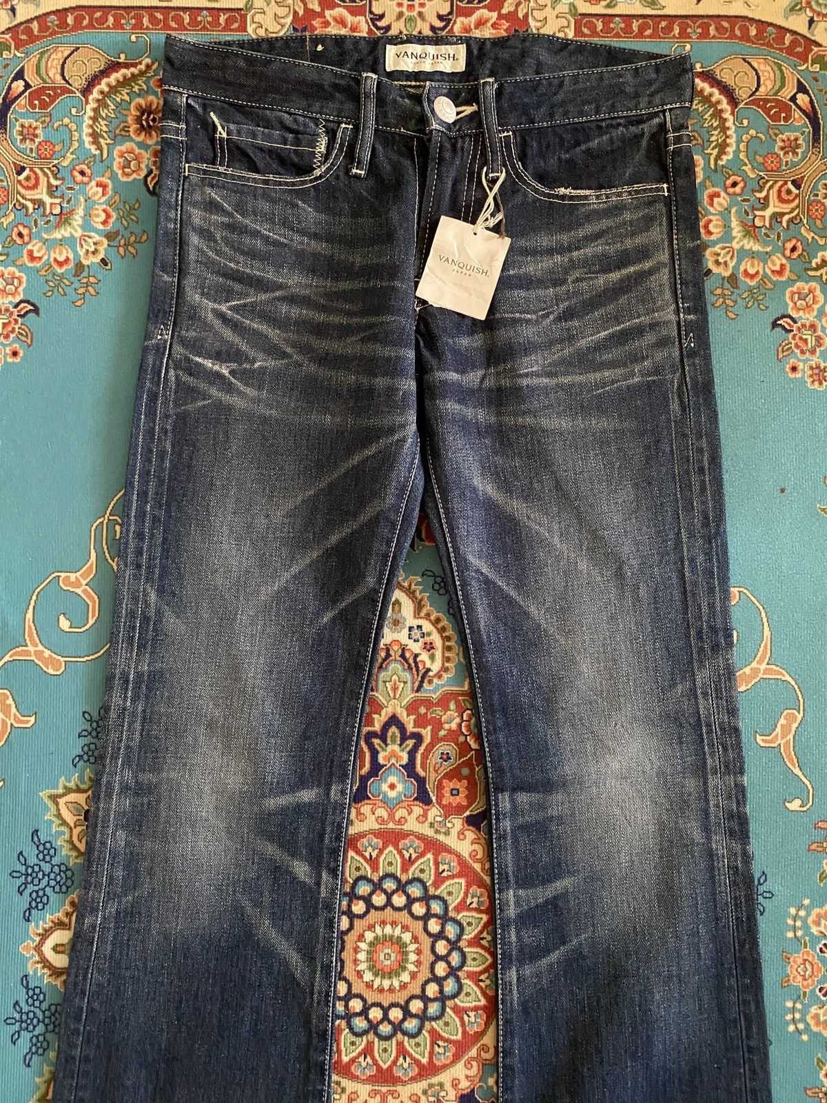 Japanese Brand × Vanquish Flared Vanquish Japan Denim Size US 30 / EU 46 - 4 Thumbnail