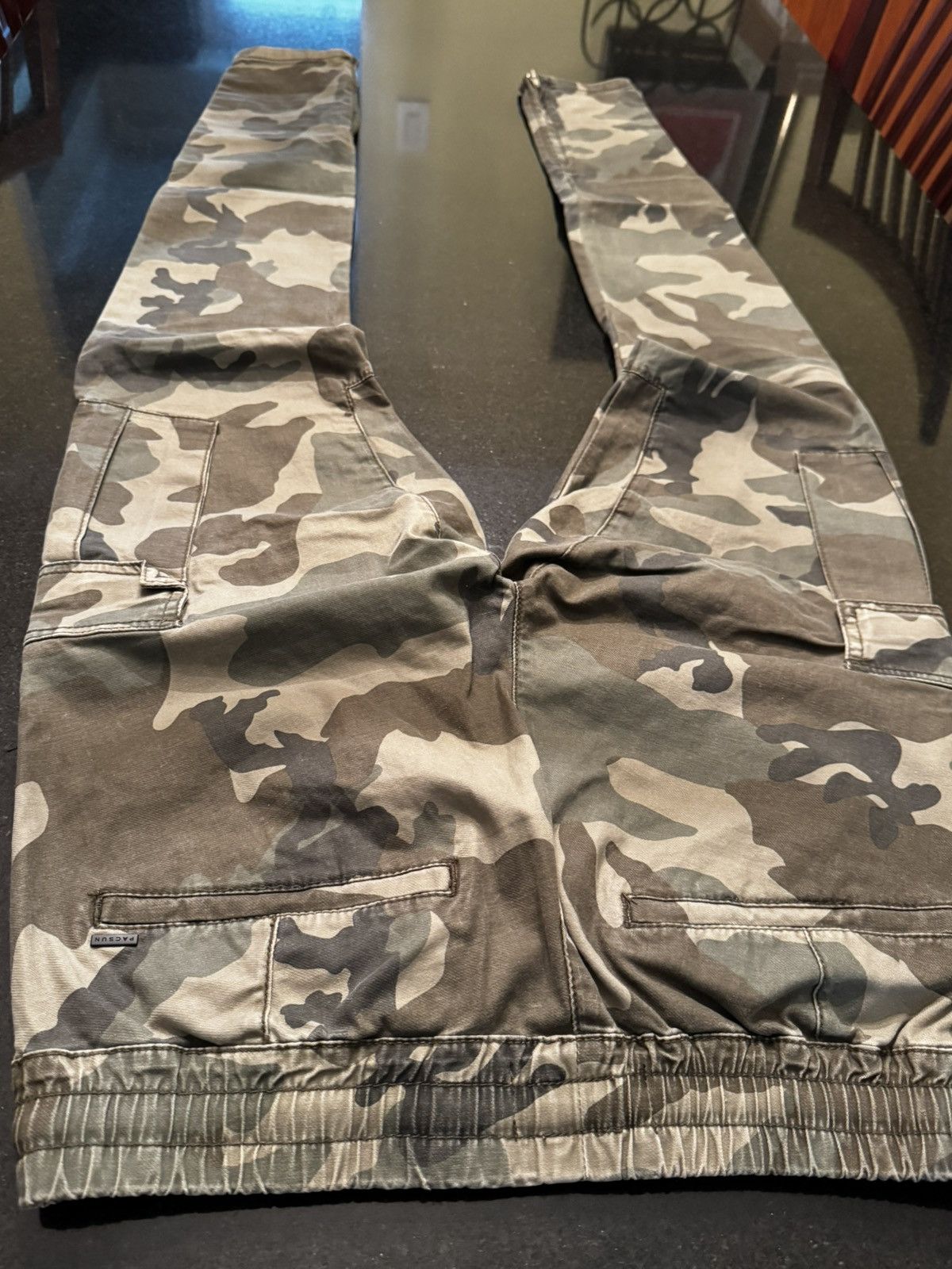 Pacsun Pacsun Camo Cargo pants slim ankle zips Size US 31 - 7 Thumbnail