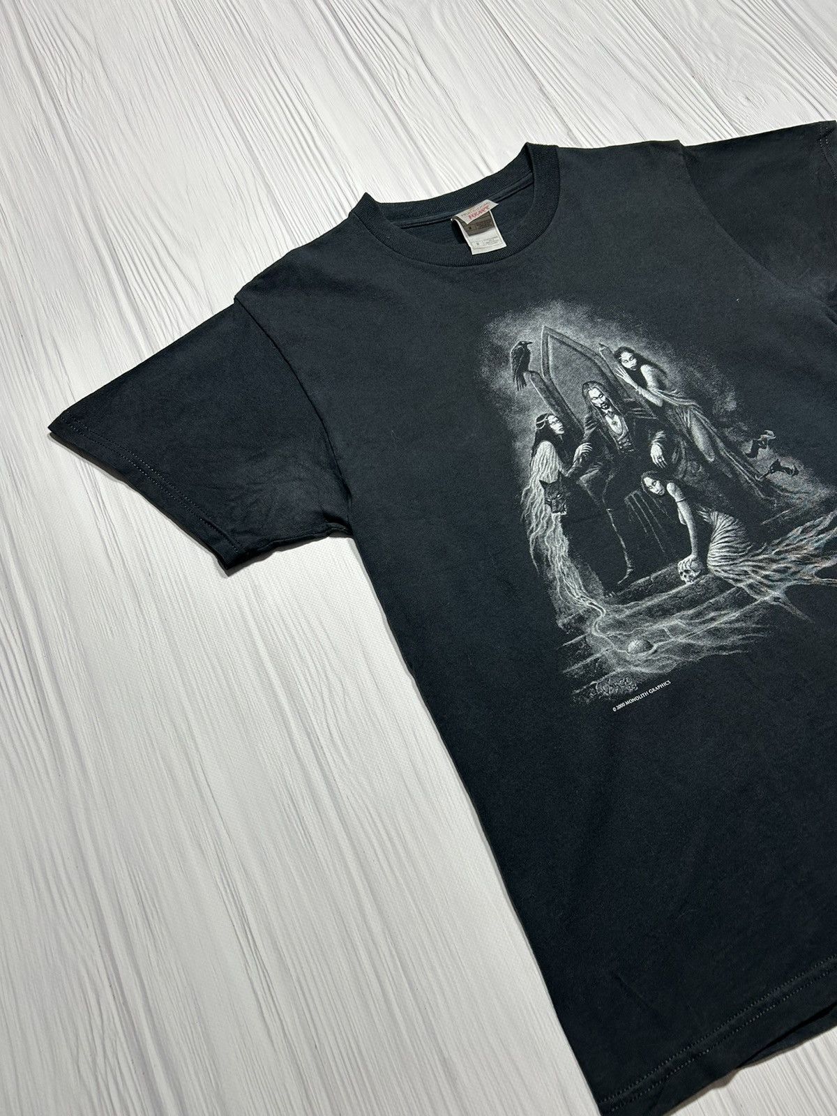 Band Tees Vintage 2000 Monolith Graphics Joseph Vargo Vampire Girls Size US M / EU 48-50 / 2 - 3 Thumbnail