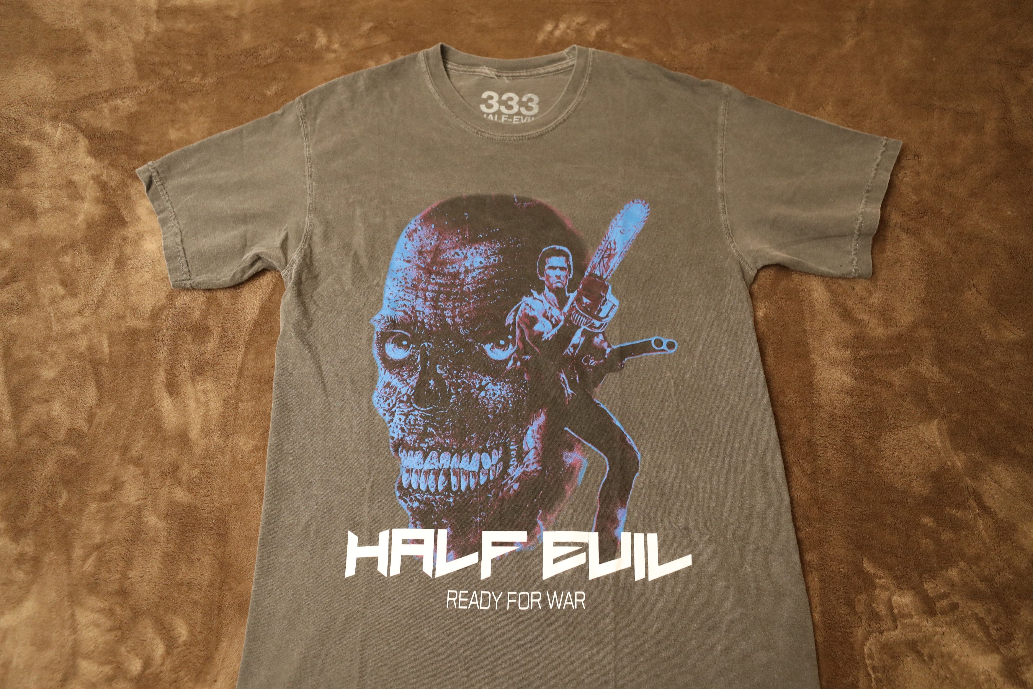 Half Evil 333 Half Evil Ready For War Terminator Tee (M) Size US M / EU 48-50 / 2 - 3 Thumbnail