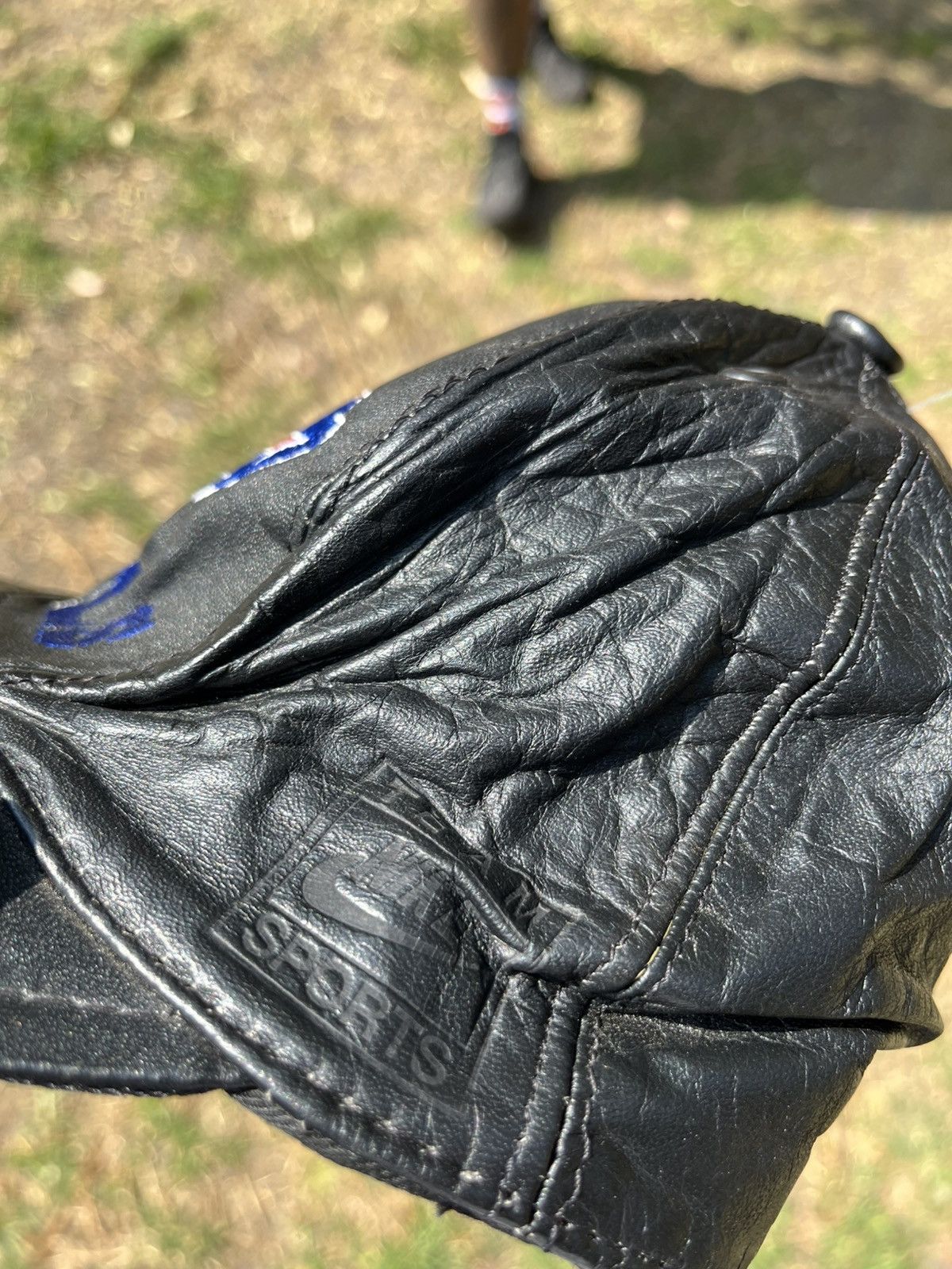 NFL Vintage Nike Bufallo Bills Leather Hat Size ONE SIZE - 4 Thumbnail