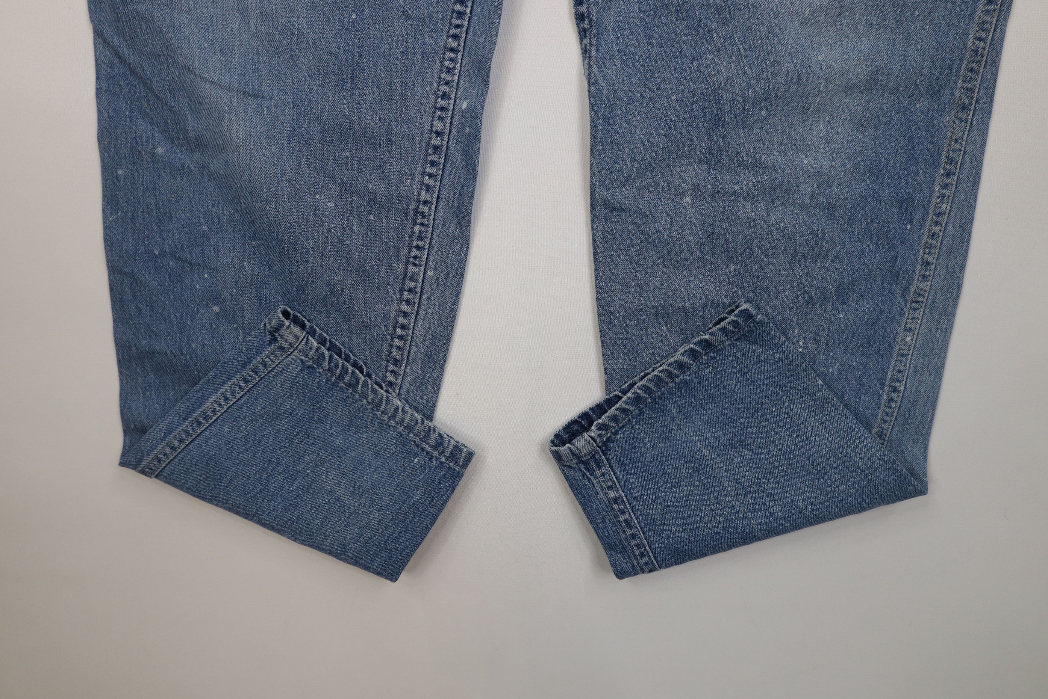 Lee Vintage 90s Lee Relaxed Tapered Leg Denim Jeans Blue USA Size 36" / US 14 / IT 50 - 5 Thumbnail