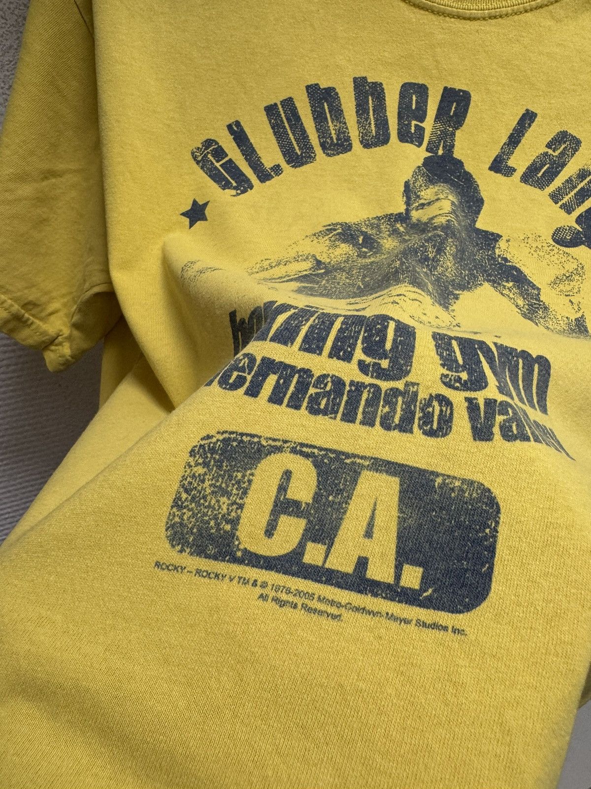 Vintage Clubber Lang vs Rocky 2005 vintage box movie cinema t-shirtL Size US L / EU 52-54 / 3 - 6 Thumbnail