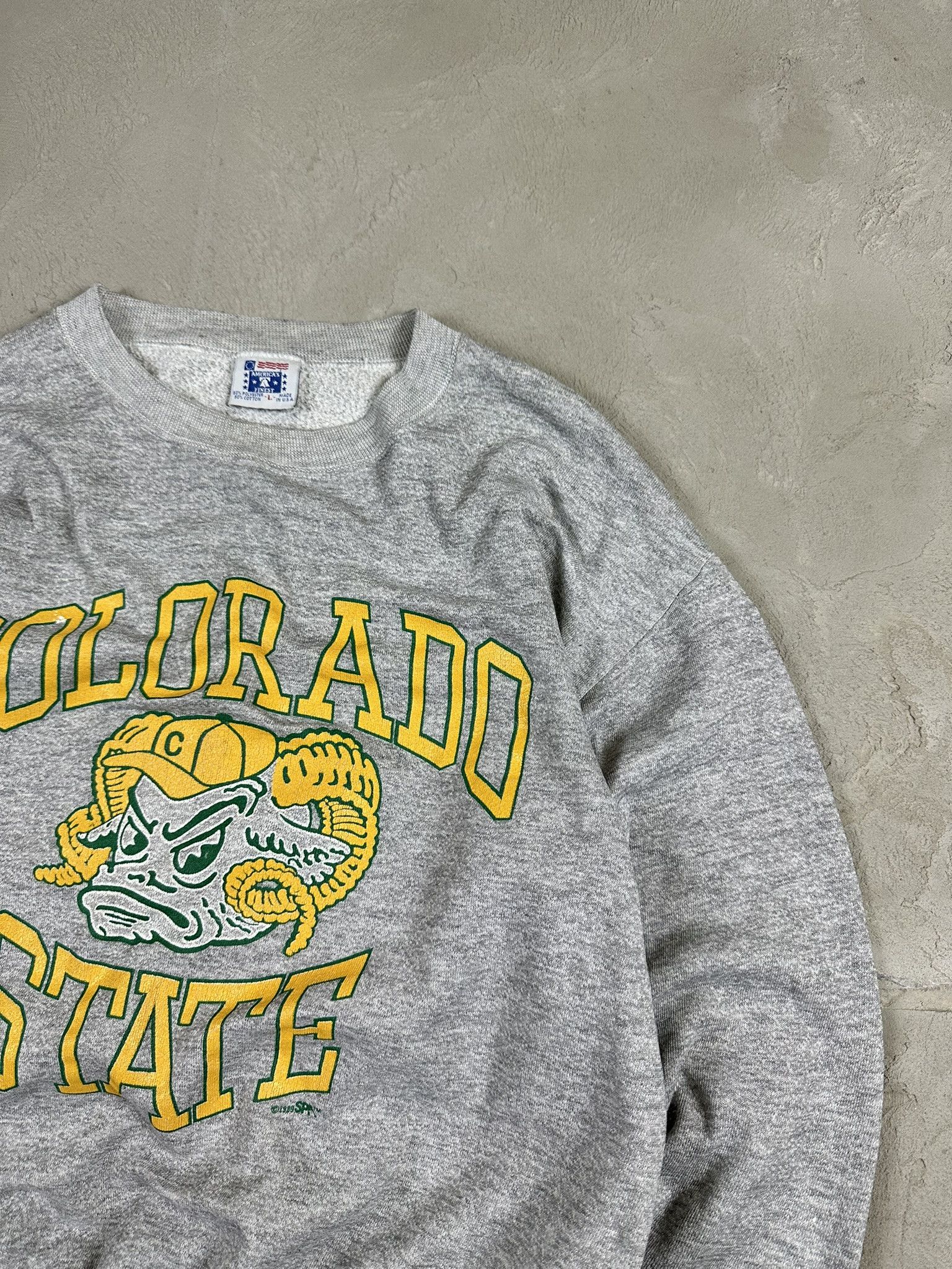Russell Athletic '88 Colorado State University Boxy Sweatshirt Crewneck 90s Size US M / EU 48-50 / 2 - 7 Thumbnail