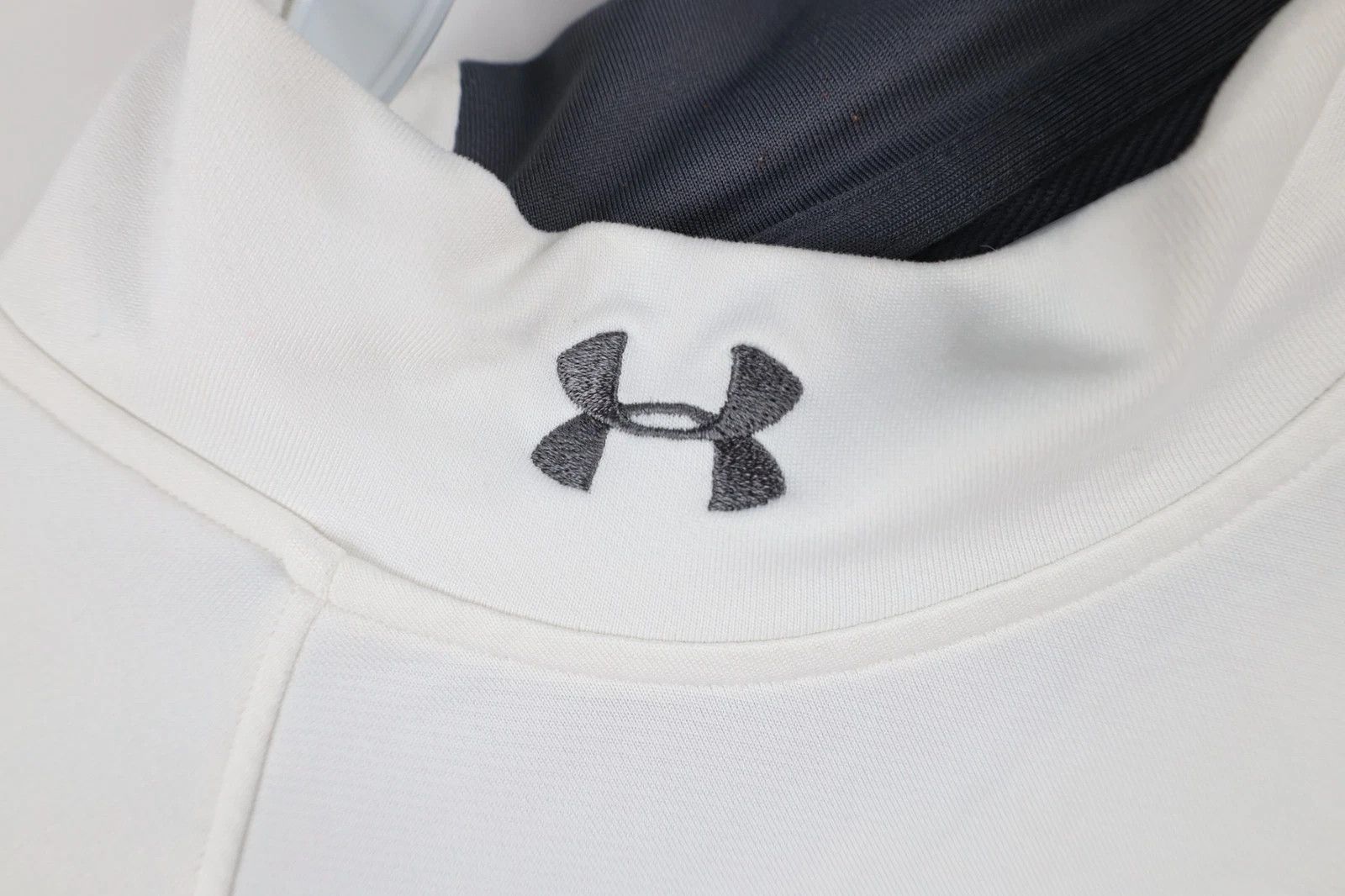 Under Armour Under Armour Fitted Training Mock Neck Long Sleeve T-Shirt Size US XXL / EU 58 / 5 - 4 Thumbnail