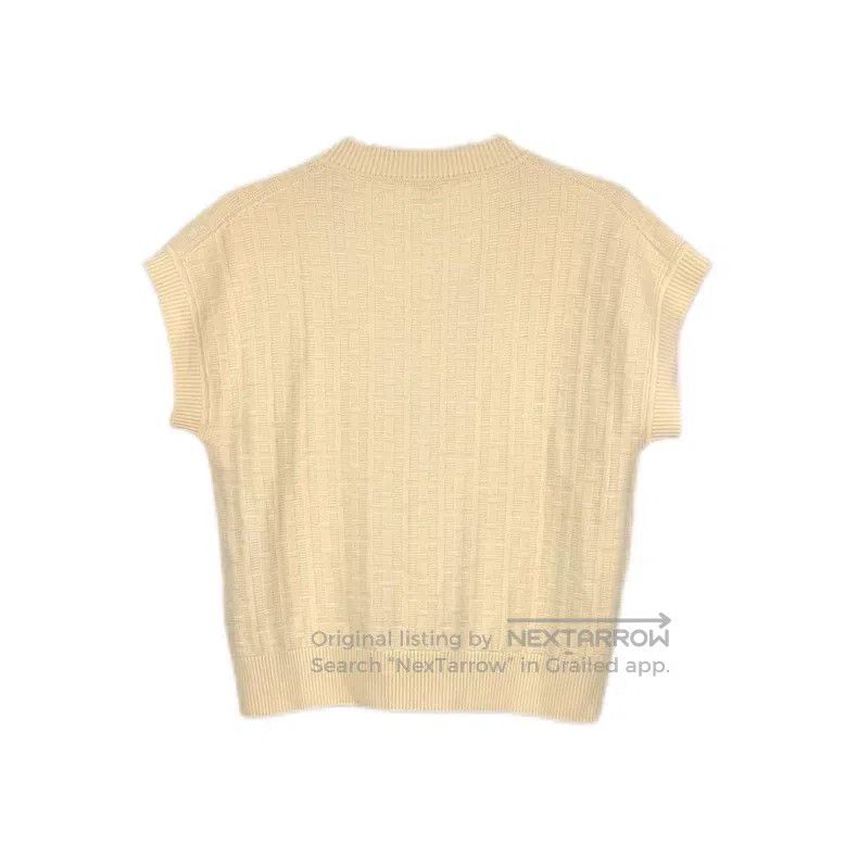 Hermes Hermes Milk white H logo wool vest Size XS / US 0-2 / IT 36-38 - 2 Thumbnail