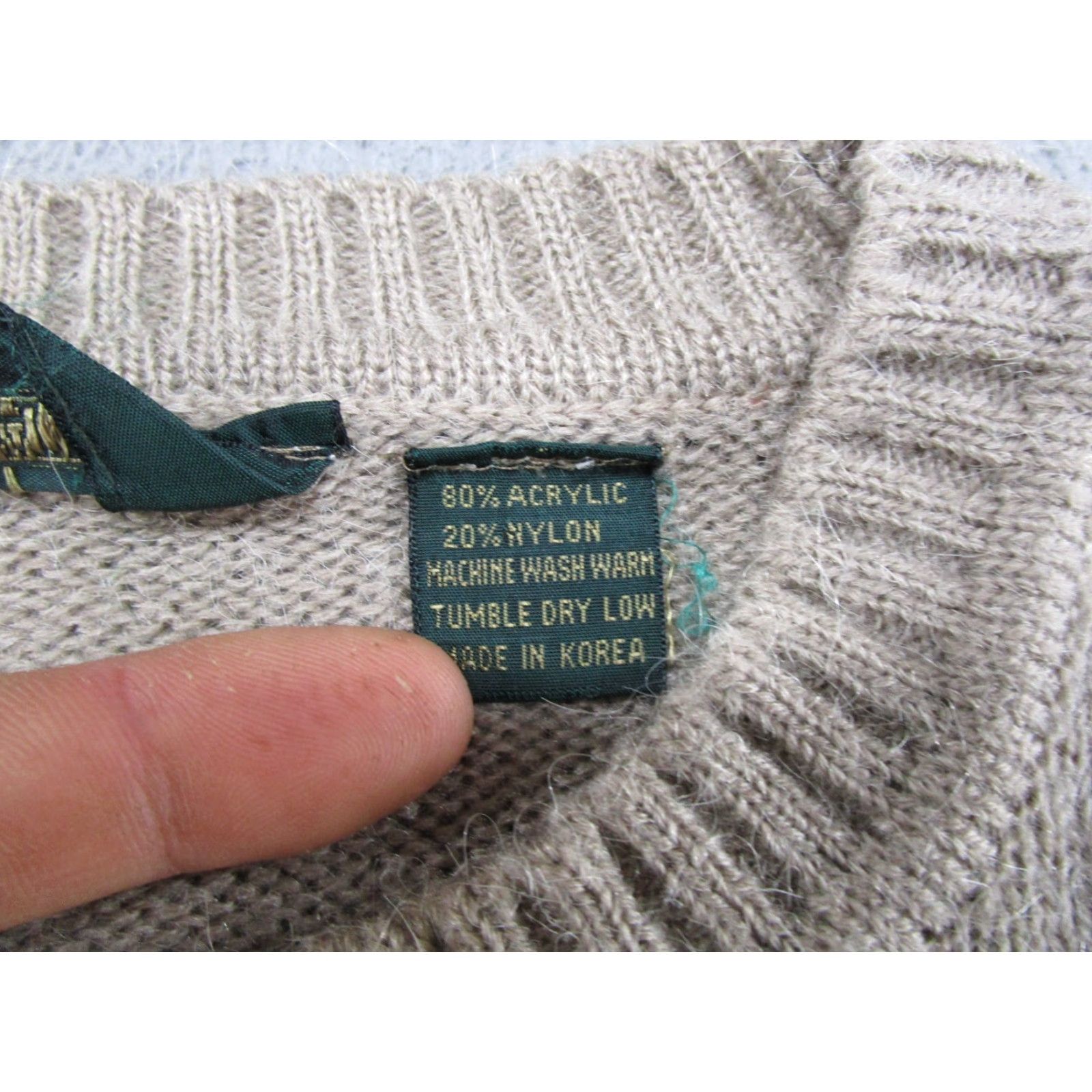 Etro VINTAGE Boundary Waters Sweater Shirt Mens 80s Brown Acrylic KnIT Pullover Winter Fall Golf Size US M / EU 48-50 / 2 - 3 Thumbnail