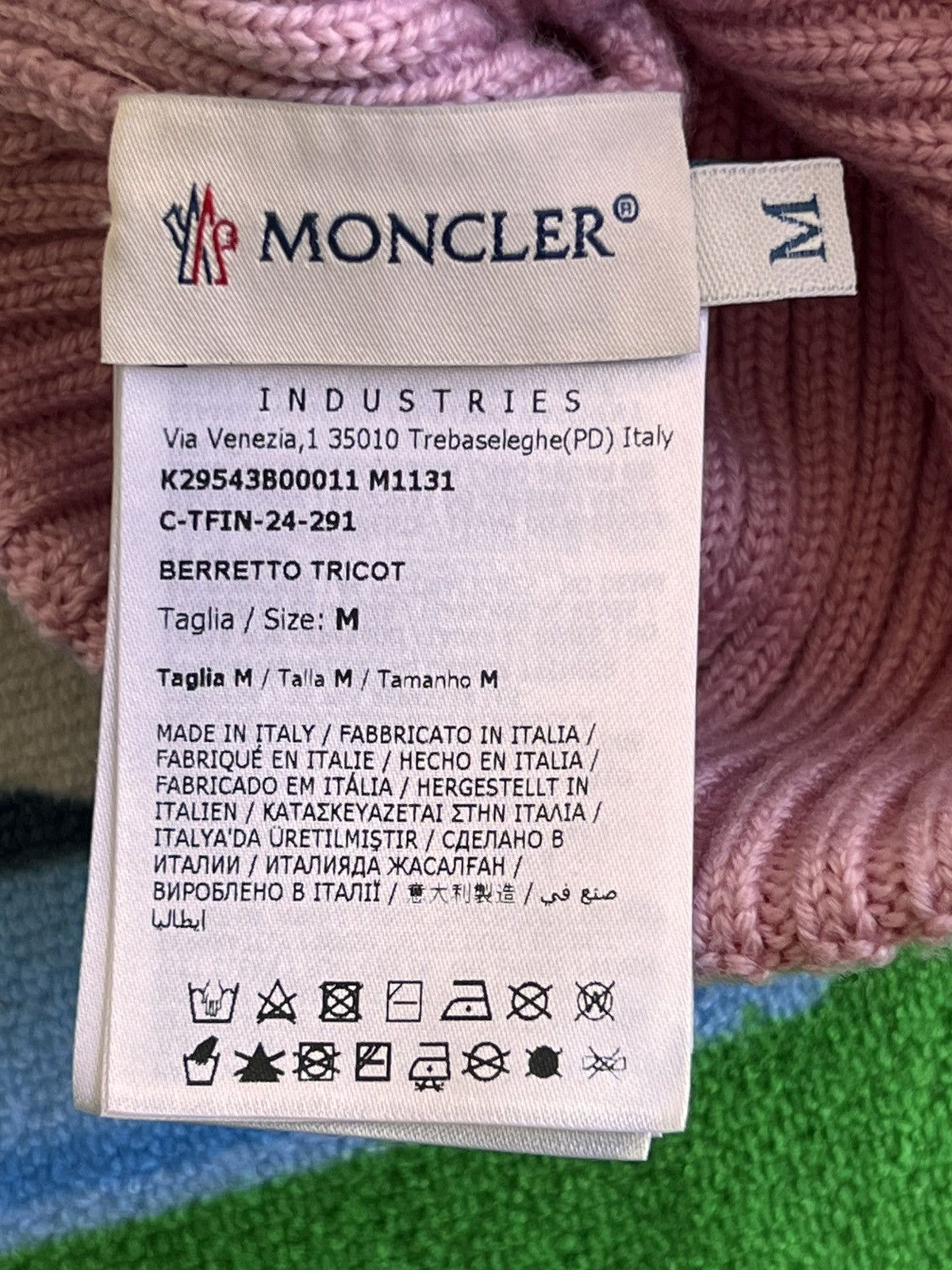 Moncler Moncler Berretto Tricot Pom Pom Beanie pink logo hat cap cuf Size ONE SIZE - 11 Thumbnail