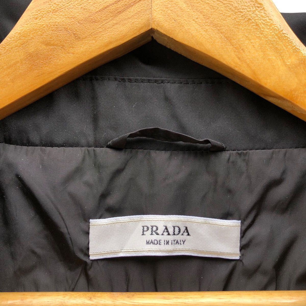 Prada PRADA nylon long jacket italy Size US XXS / EU 40 - 4 Thumbnail