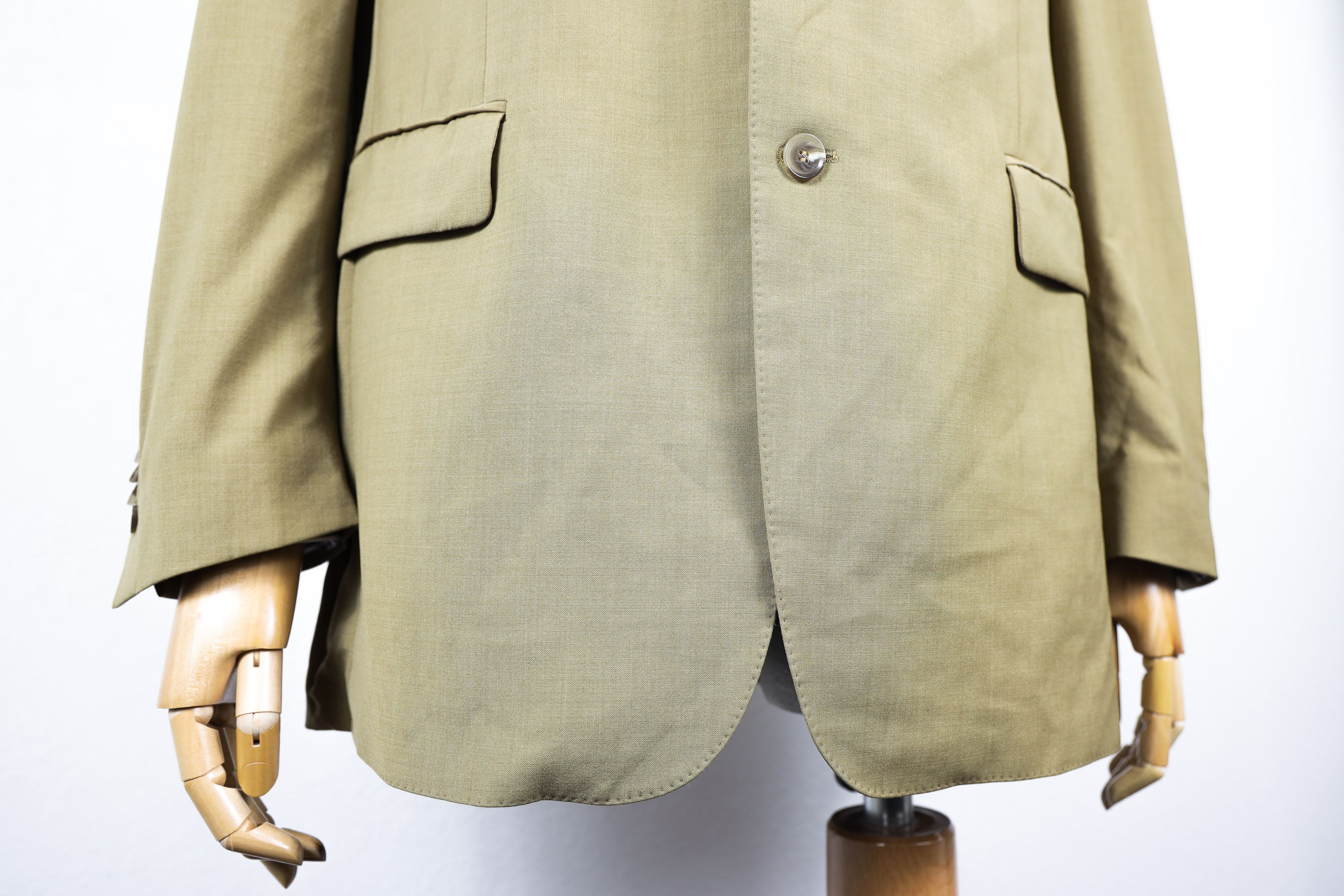 Burberry × Burberry Prorsum Burberry Beige Wool Blazer Jacket 54 size Size US L / EU 52-54 / 3 - 3 Thumbnail