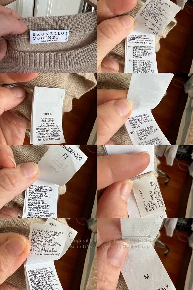 Brunello Cucinelli Brunello Cucinelli Cashmere Sweater Size M / US 6-8 / IT 42-44 - 4 Thumbnail