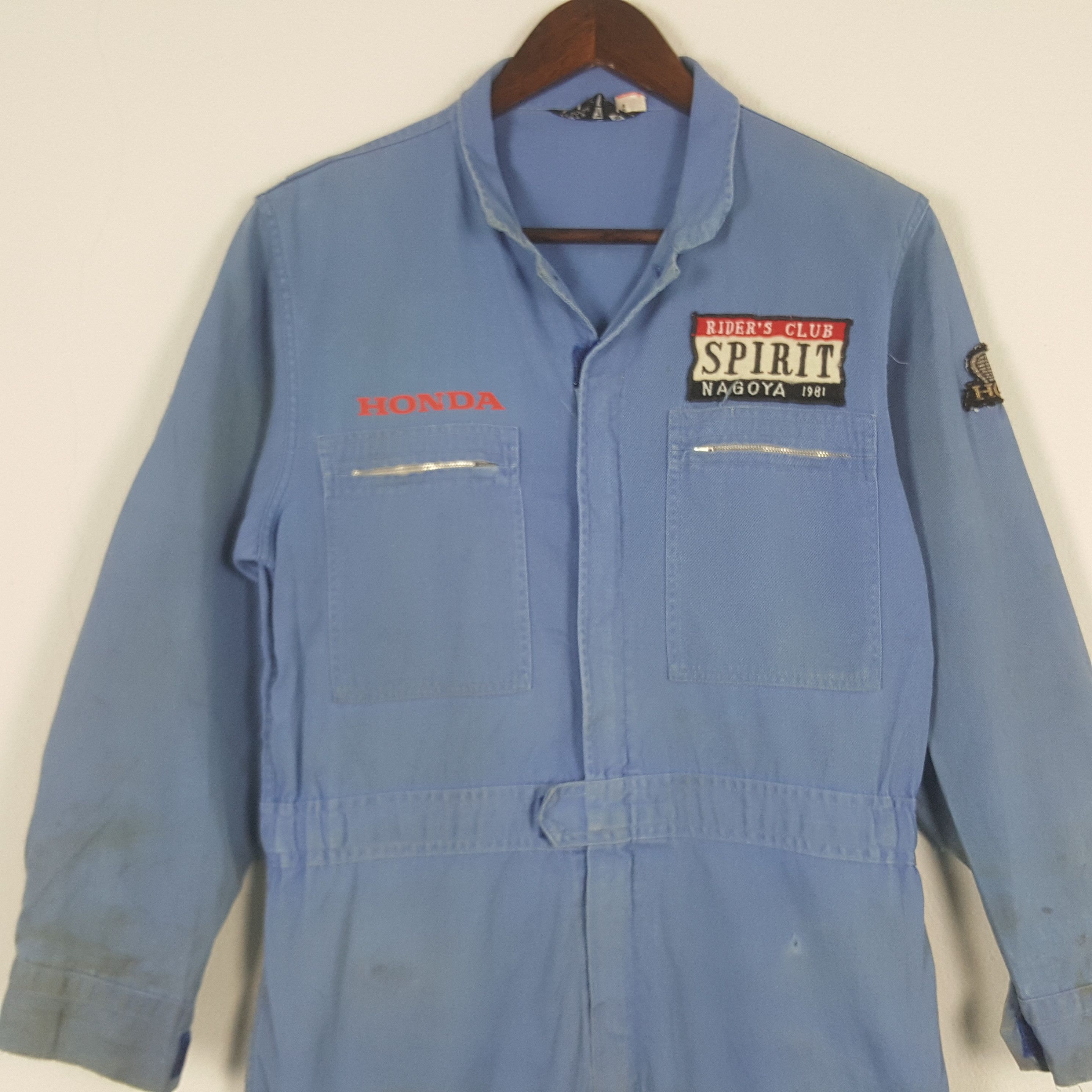 Honda × Vintage Vintage Honda Racing Team Coverall Jacket Size US S / EU 44-46 / 1 - 5 Thumbnail