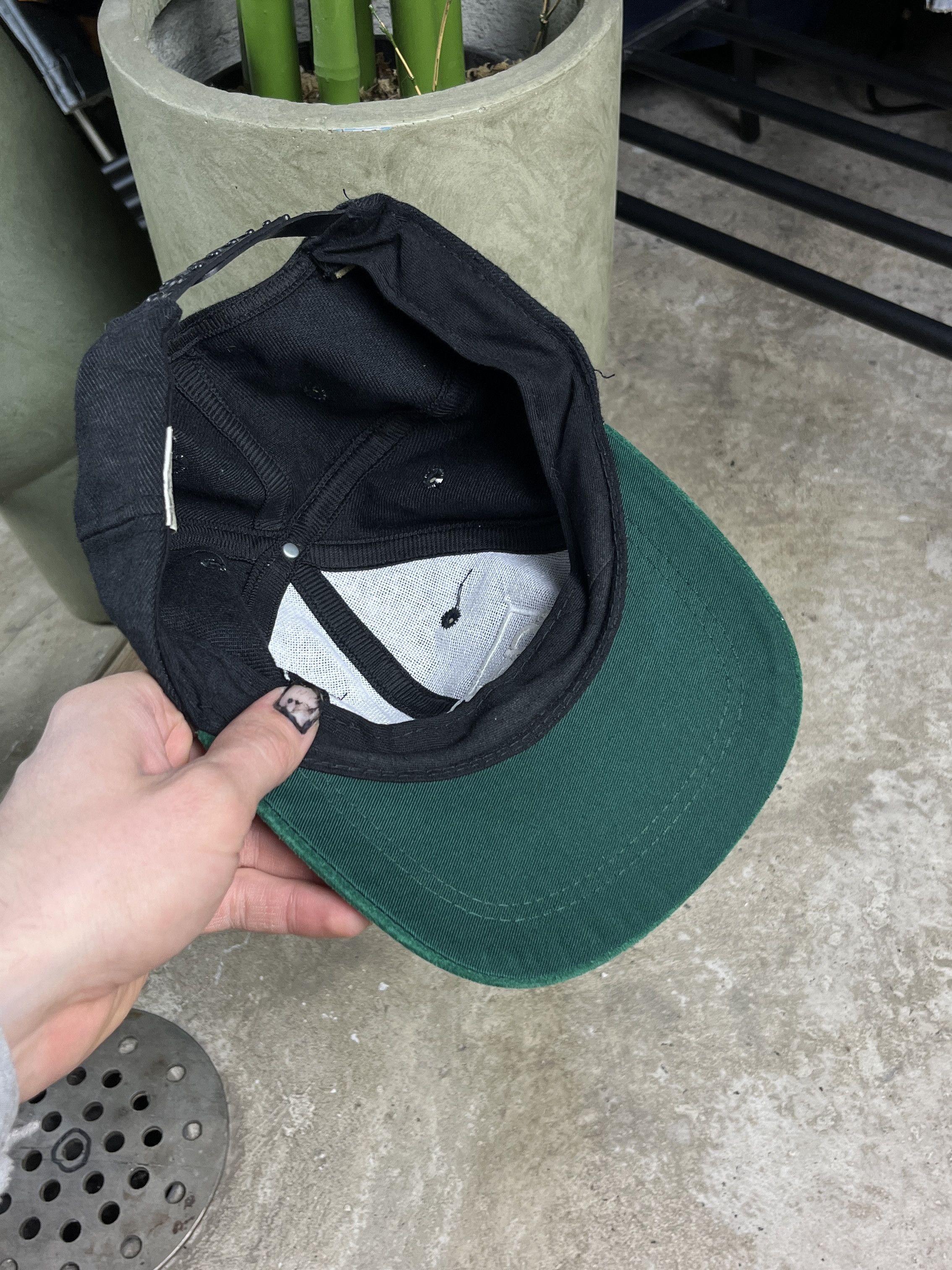 Vintage 1990s ADIDAS SOCCER SNAPBACK CAP - № 4507 Size ONE SIZE - 5 Thumbnail