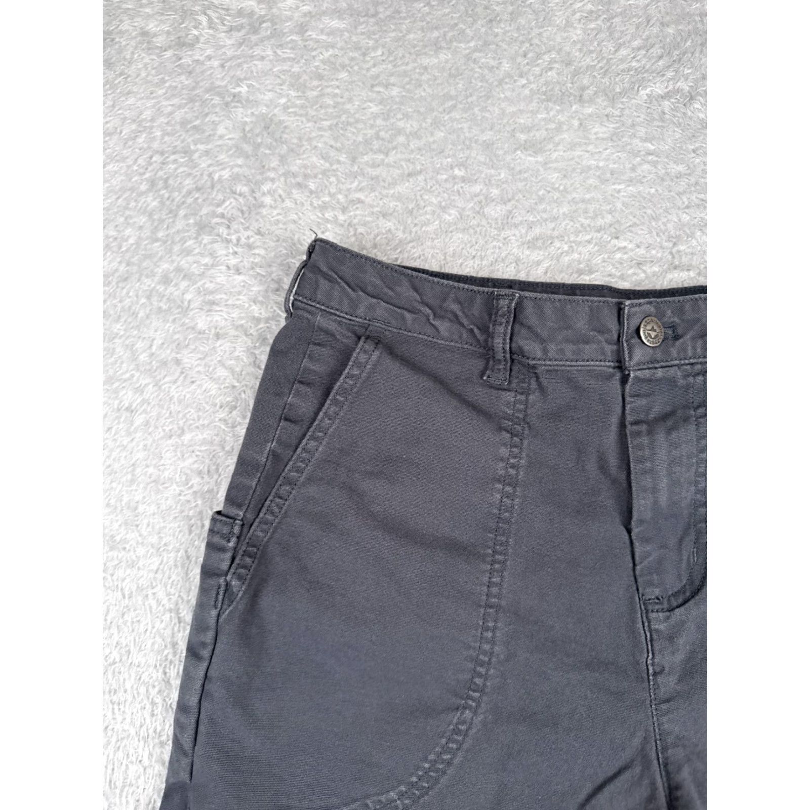 Patagonia Patagonia Shorts Women 8 Gray Stand Up Shorts Cotton Blend Read Me 30x7 Activewear Casual Travel Workwear Size 30" / US 8 / IT 44 - 4 Thumbnail