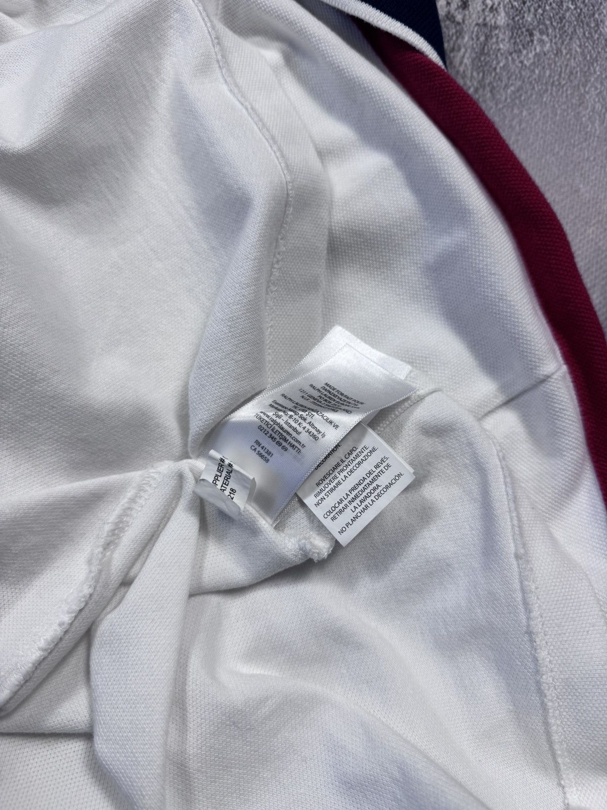 Polo Ralph Lauren Polo Ralph Lauren "GBR" Team Polo Size US XL / EU 56 / 4 - 5 Thumbnail