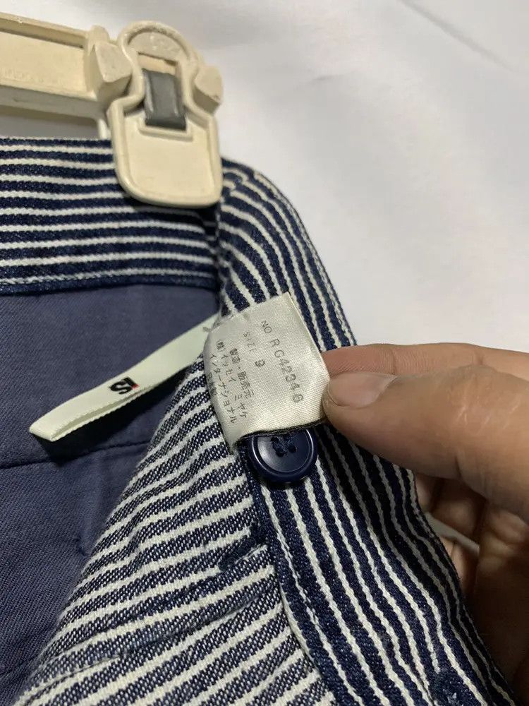 Issey Miyake Vintage Issey Miyake hickory stripe balloon denim pants Size 24" / US 00 / IT 34 - 10 Thumbnail