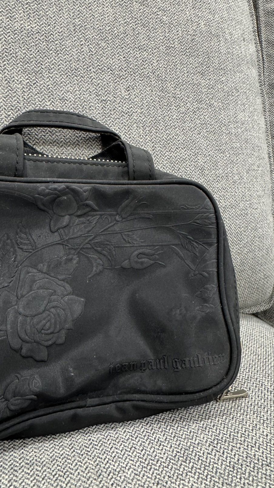 Jean Paul Gaultier Jean Paul Gaultier Roses Embossed Pouch Bag Size ONE SIZE - 4 Thumbnail