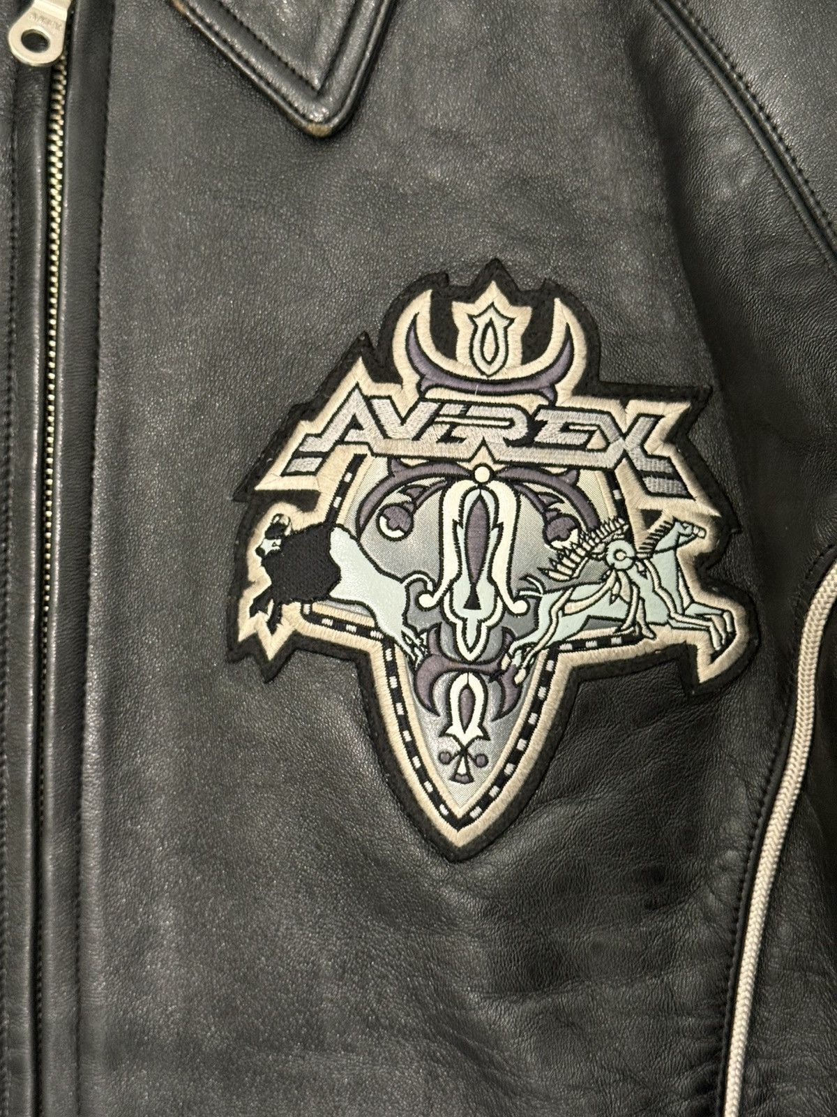 Avirex Avirex Leather Jacket in Black Size US XL / EU 56 / 4 - 6 Thumbnail