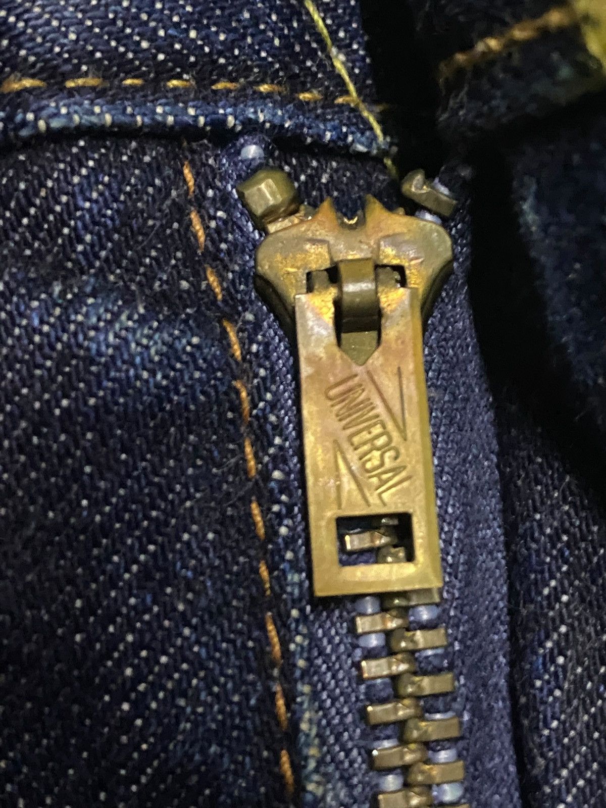 Burgus Plus Vintage Japanese Brand Burgus Blue Straight Fit Jeans Size US 30 / EU 46 - 10 Thumbnail
