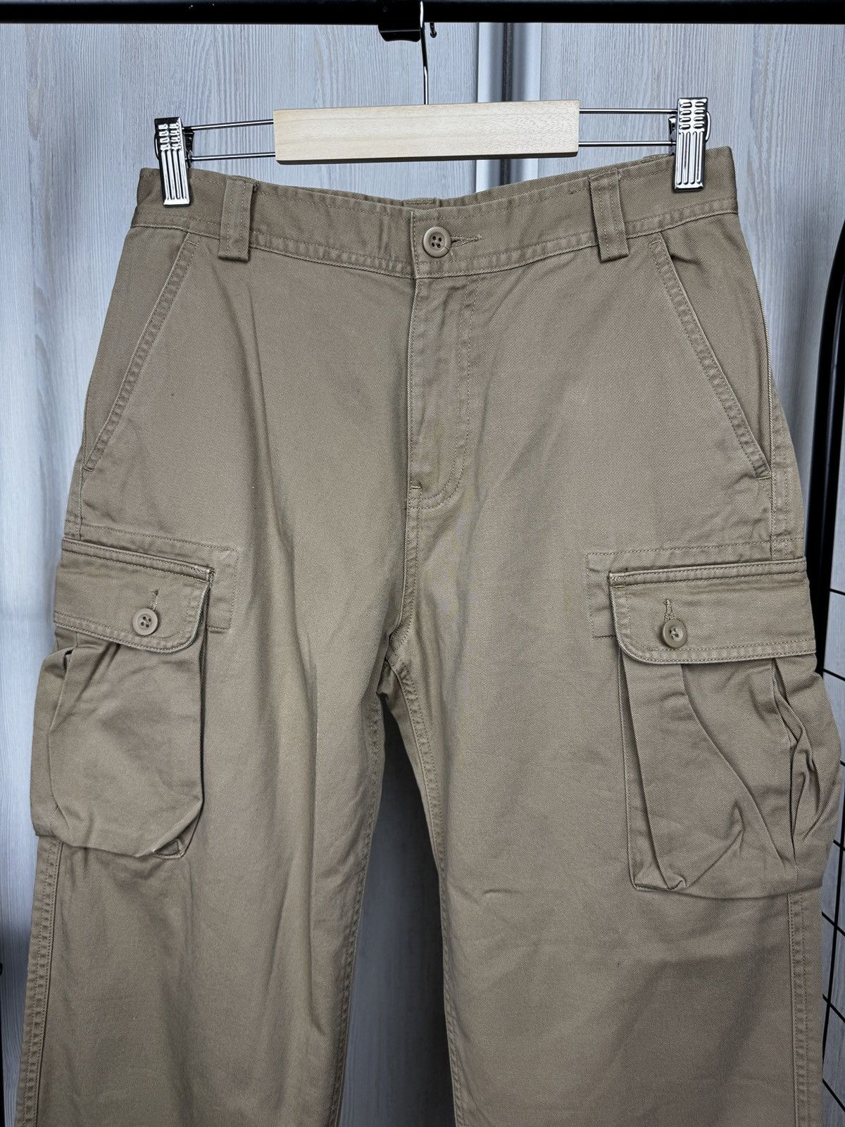 Polo Ralph Lauren Polo Ralph Lauren vintage baggy fit wide flared cargo pants Size 26" / US 2 / IT 38 - 3 Thumbnail