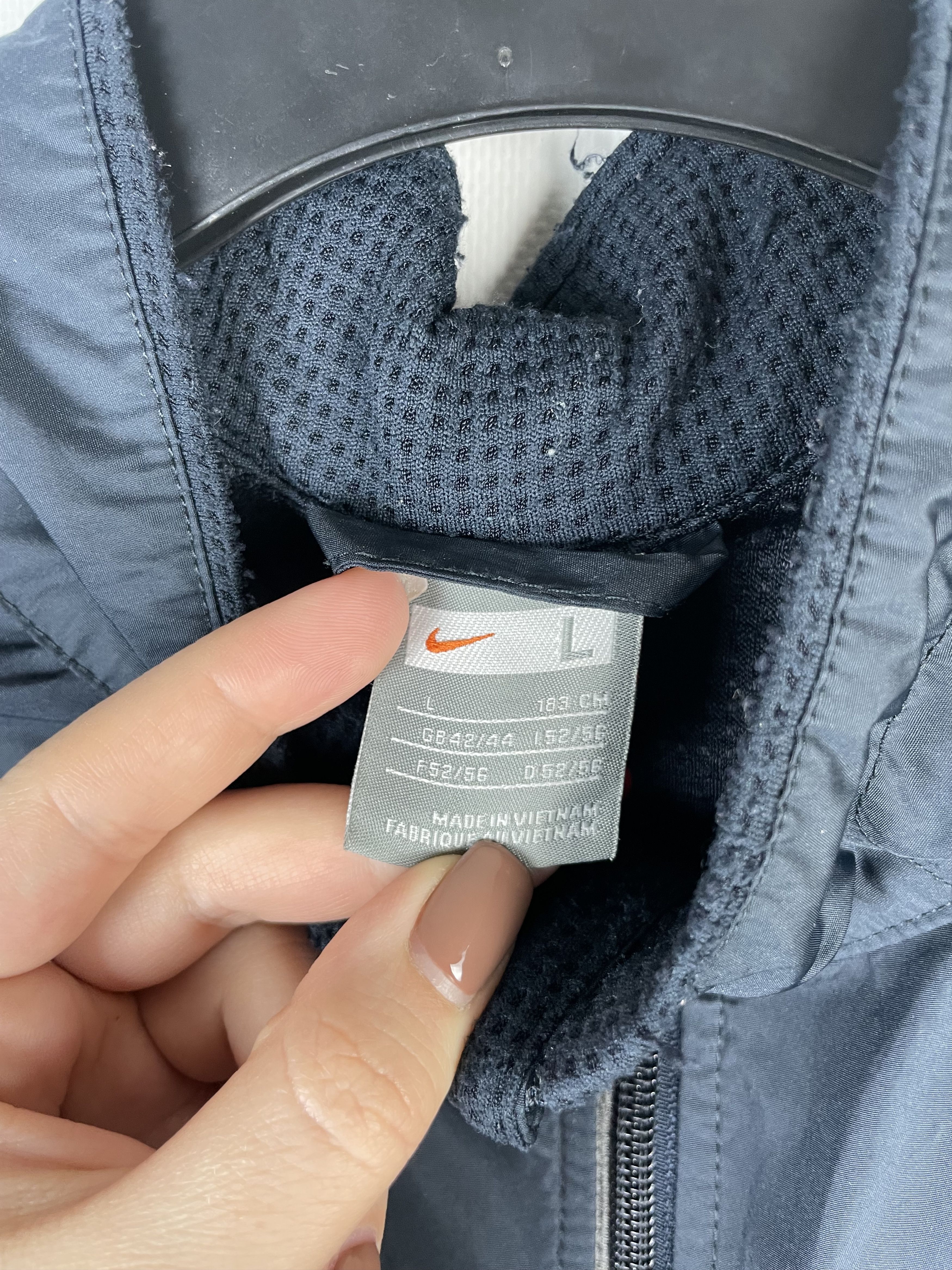 Nike × Vintage Vintage Nike Jacket Track Top Size US L / EU 52-54 / 3 - 6 Thumbnail