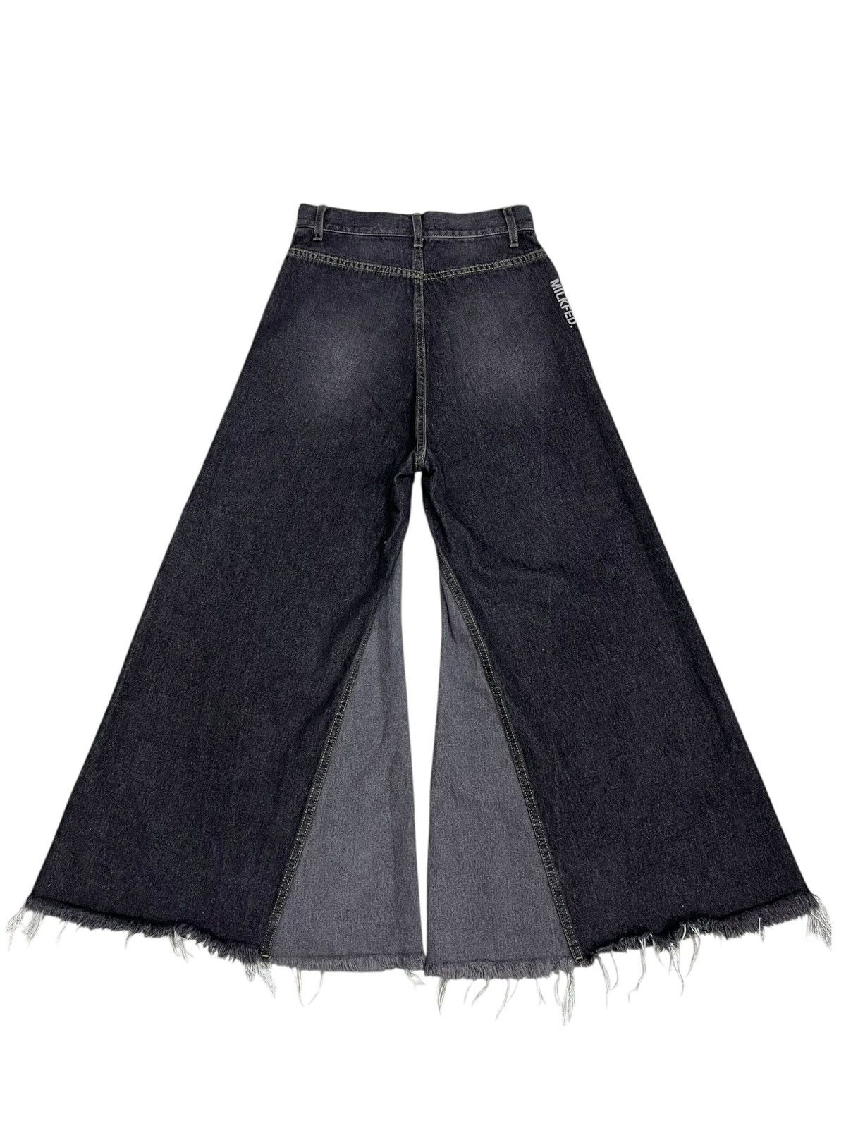 MILKFED 💥RARE🔥Vintage MILKFED. Panel Ultra Flare Denim Petite Rare Size 25" / US 0 / IT 36 - 4 Thumbnail