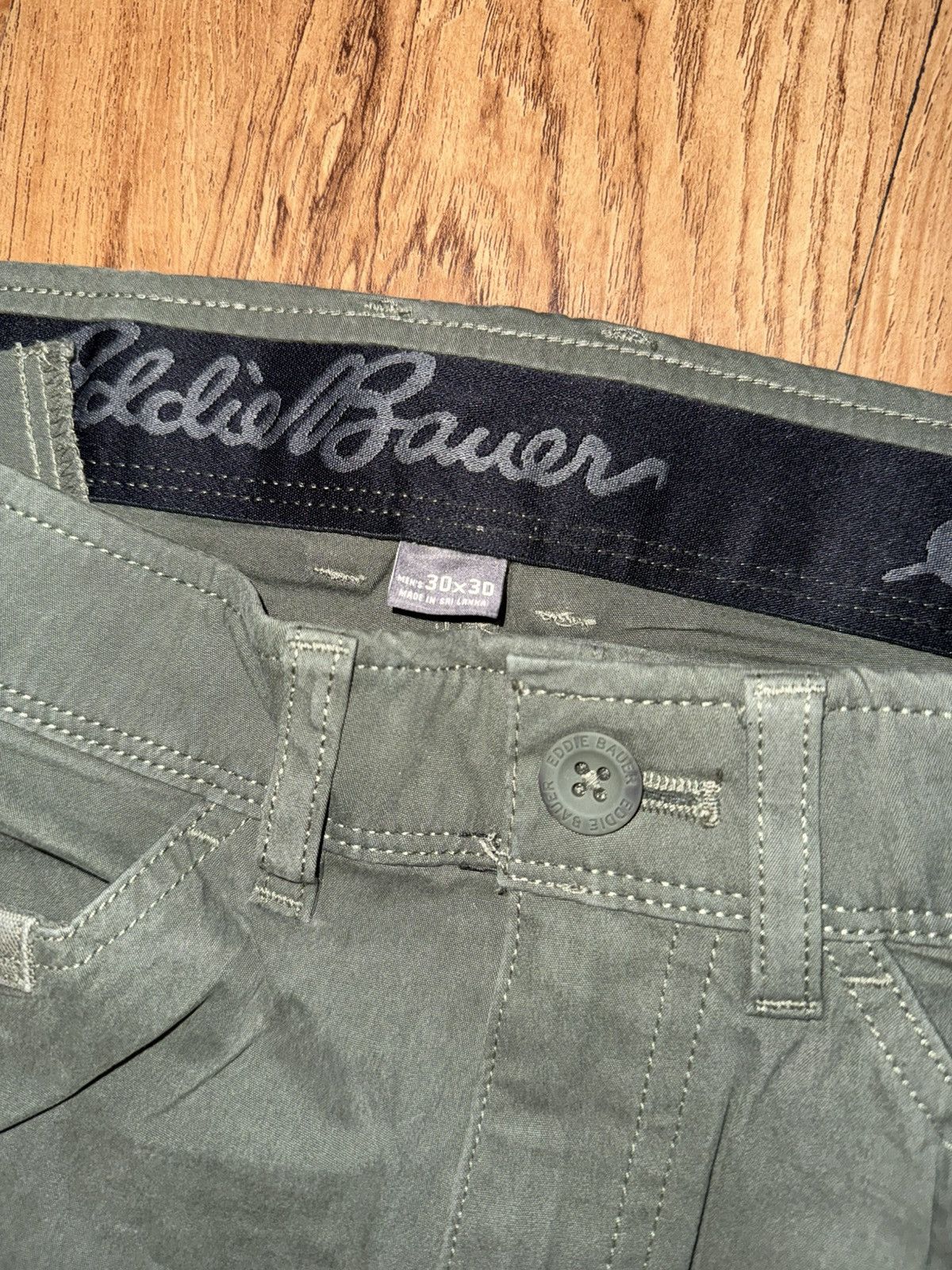 Eddie Bauer EDDIE BAUER green work pant (30x30) Size US 30 / EU 46 - 2 Thumbnail