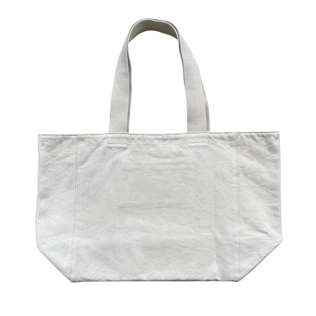 agnes b. Agnes B. Paris Logo Minimalist Canvas Tote Bag Size ONE SIZE - 3 Thumbnail