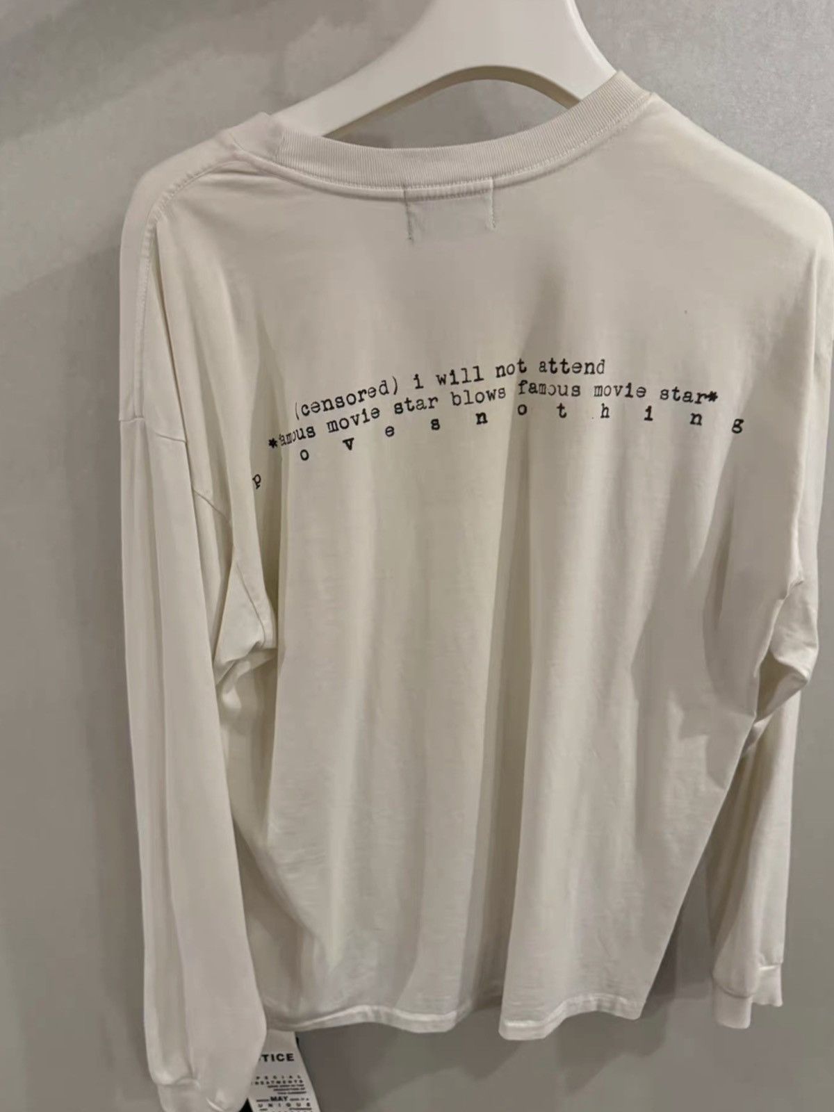 Enfants Riches Deprimes ERD long sleeve tee Size US M / EU 48-50 / 2 - 2 Thumbnail