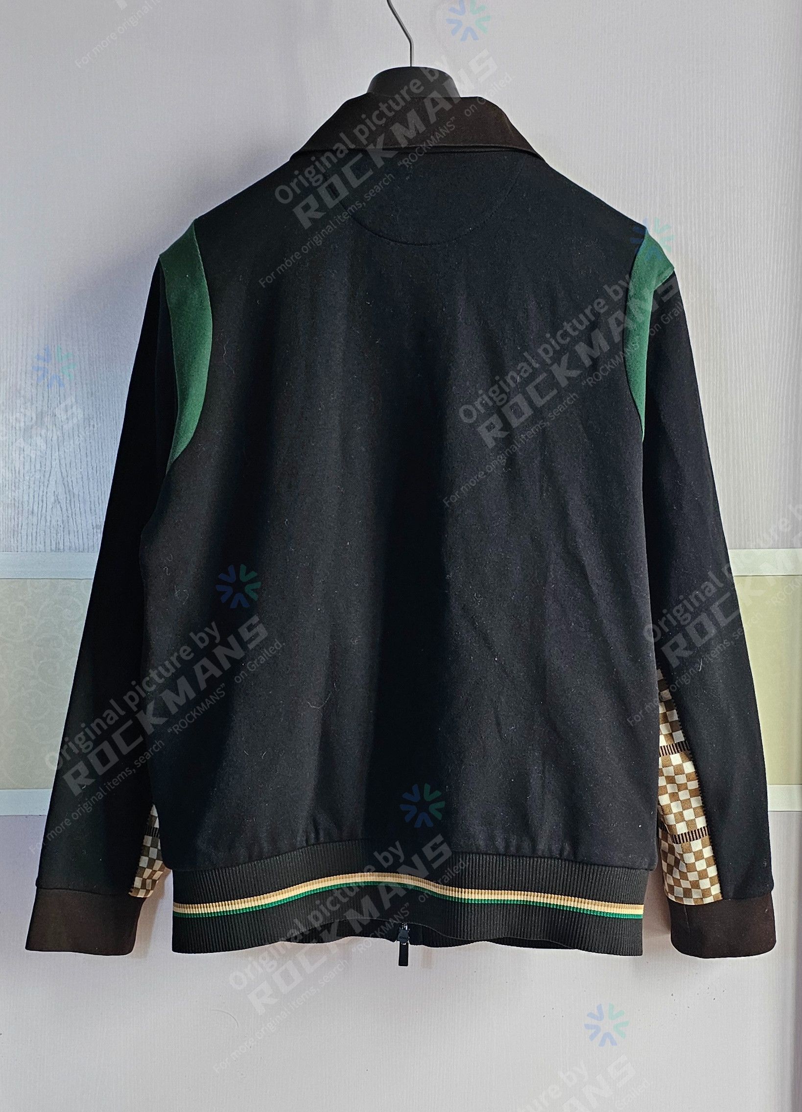 Fendi Fendi Kenya Barris Brown Knit Track Jacket Size L Size US L / EU 52-54 / 3 - 3 Thumbnail