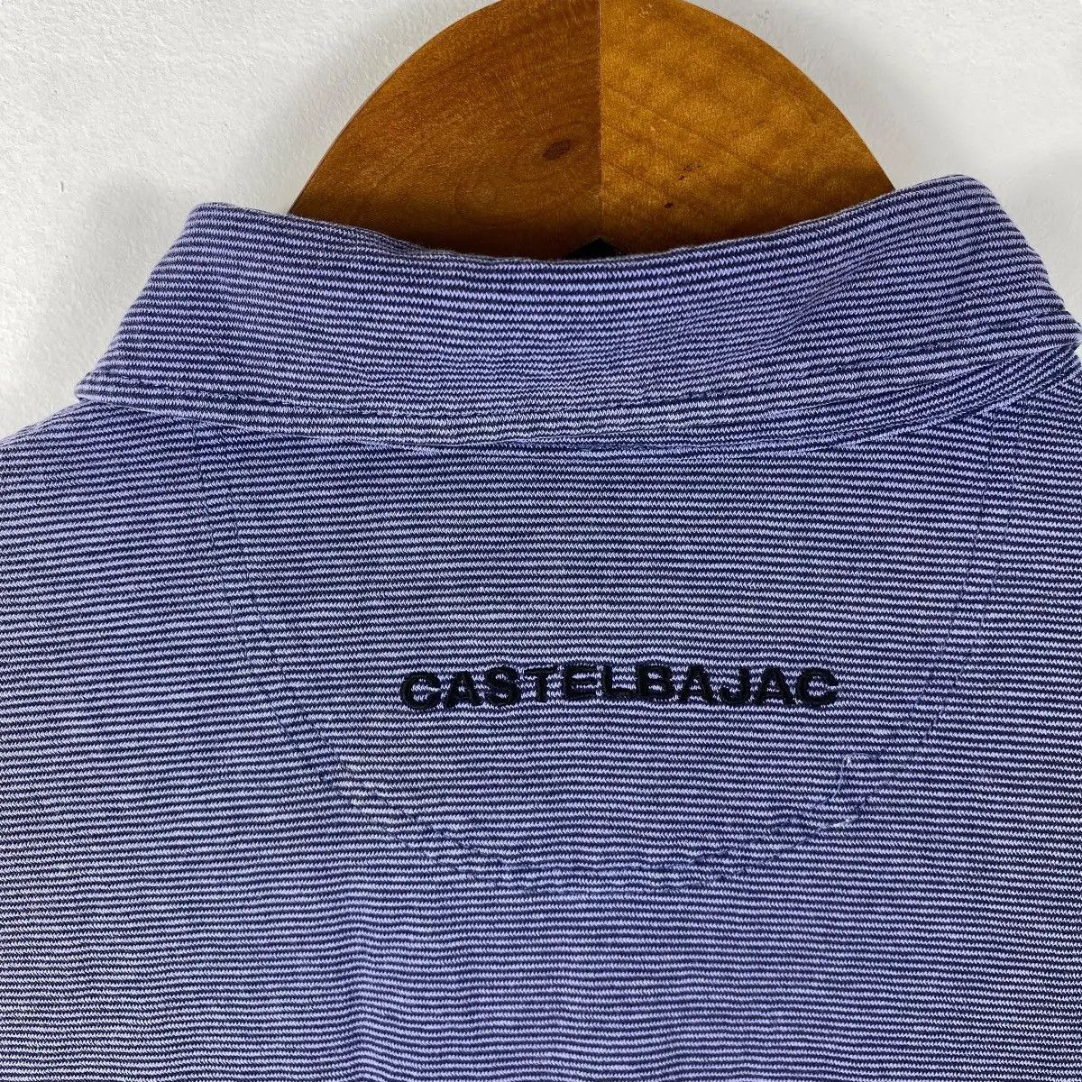Jean Charles De Castelbajac Vintage 00's CASTELBAJAC SPORT Half-Zipper Pocket Polo Shirt Size US M / EU 48-50 / 2 - 6 Thumbnail