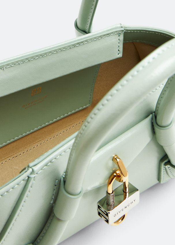 Givenchy o1srvl11e0924 Size: OS / Mini Antigona Stretch Bag Green Size ONE SIZE - 5 Thumbnail