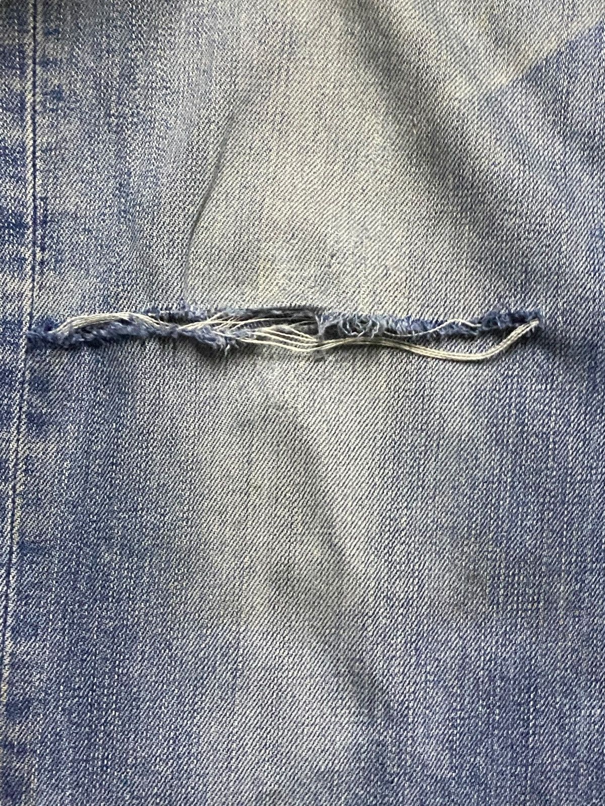 Levi's Vintage Levis 533 Rusty Ripped Baggy Jeans Size US 34 / EU 50 - 10 Thumbnail