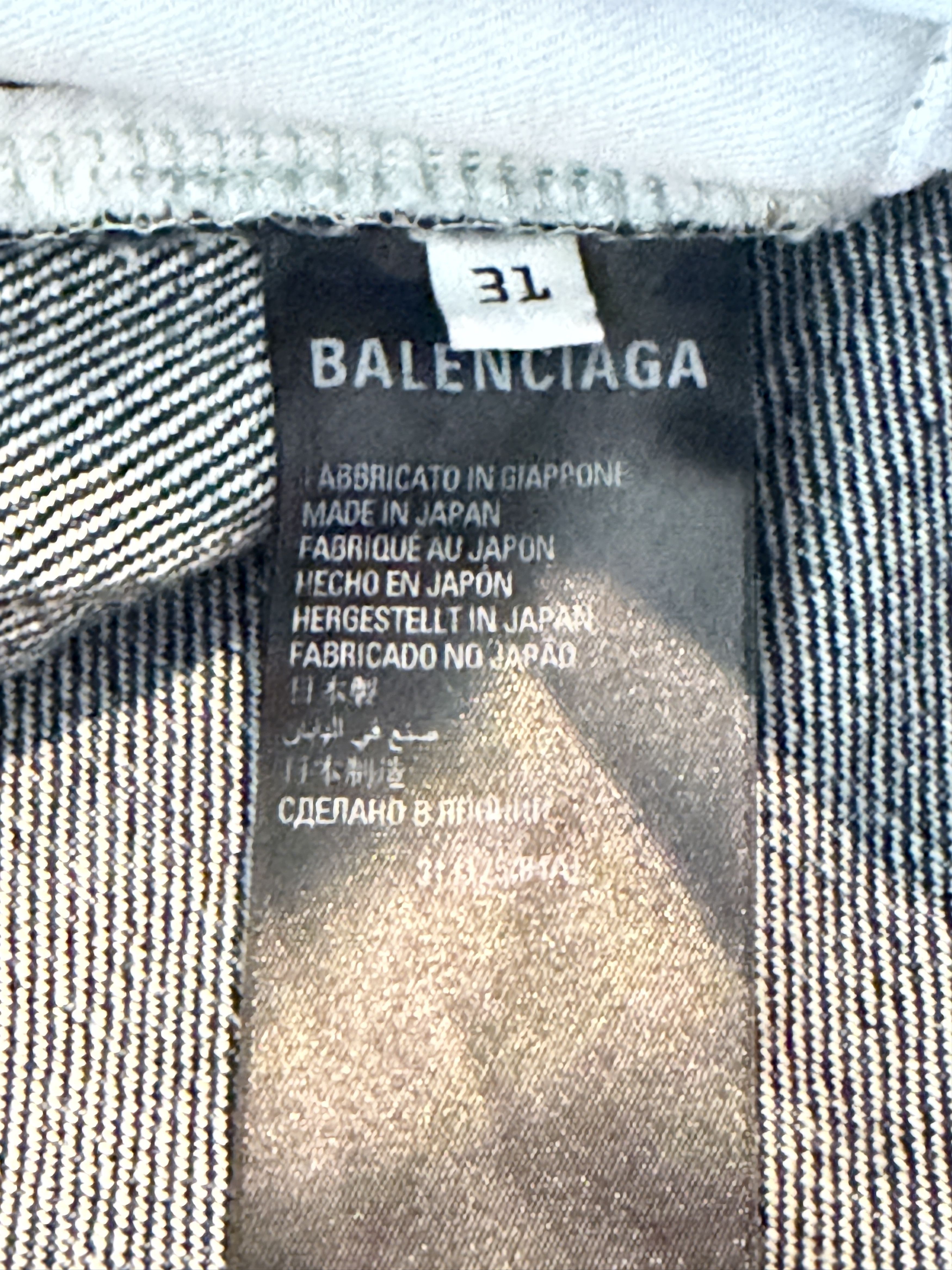 Balenciaga Balenciaga Made in Japan Heavyweight Garde-Robe Denim Jeans Size US 30 / EU 46 - 6 Thumbnail